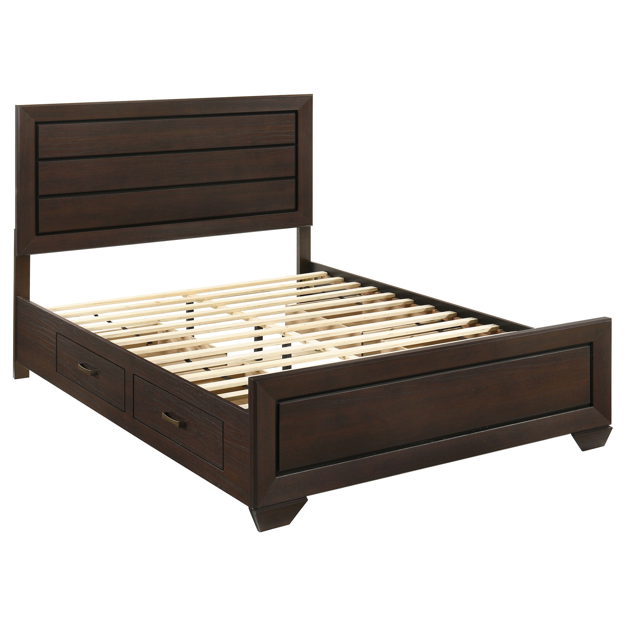 Kauffman Bedroom Set Dark Cocoa