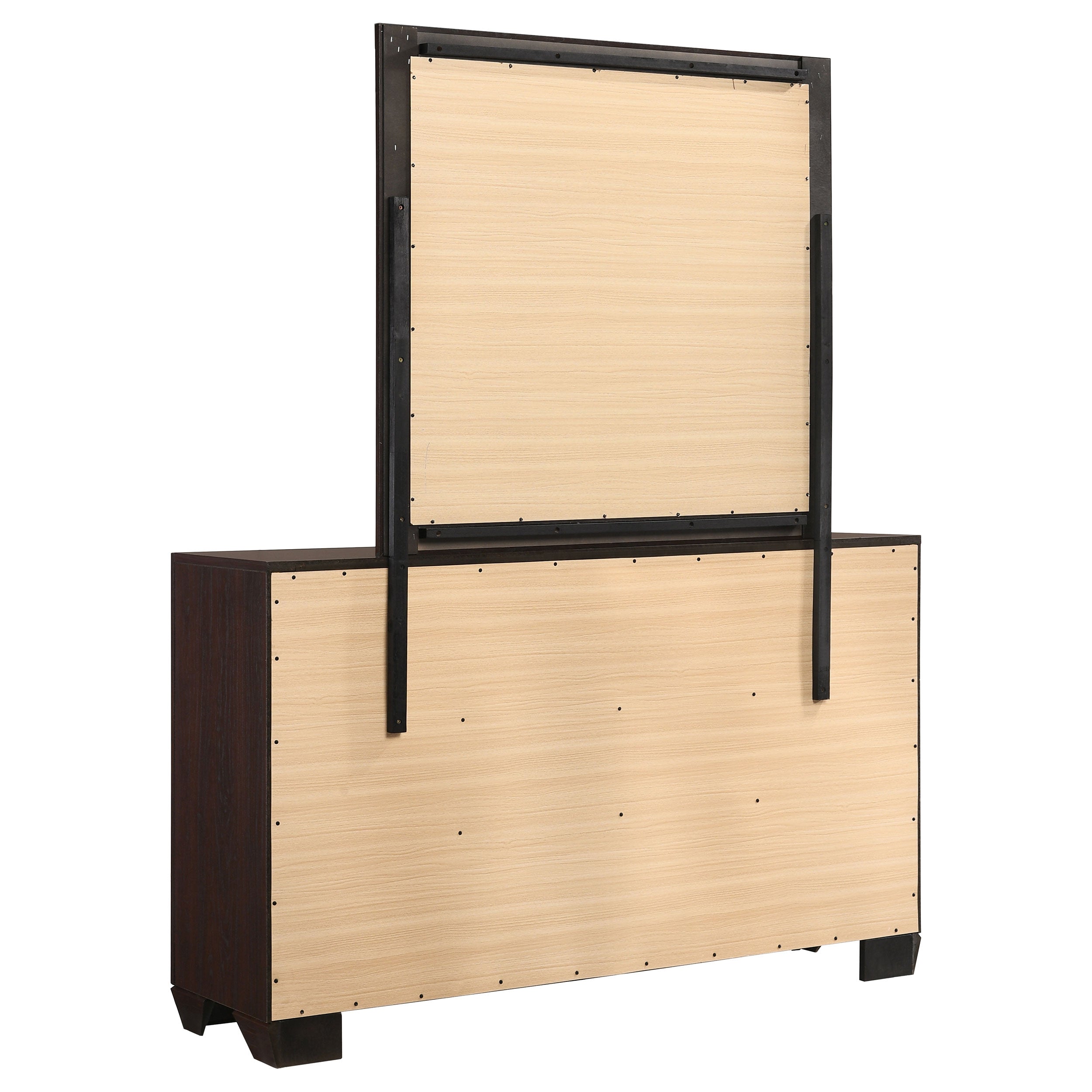 Kauffman 6-drawer Dresser Dark Cocoa