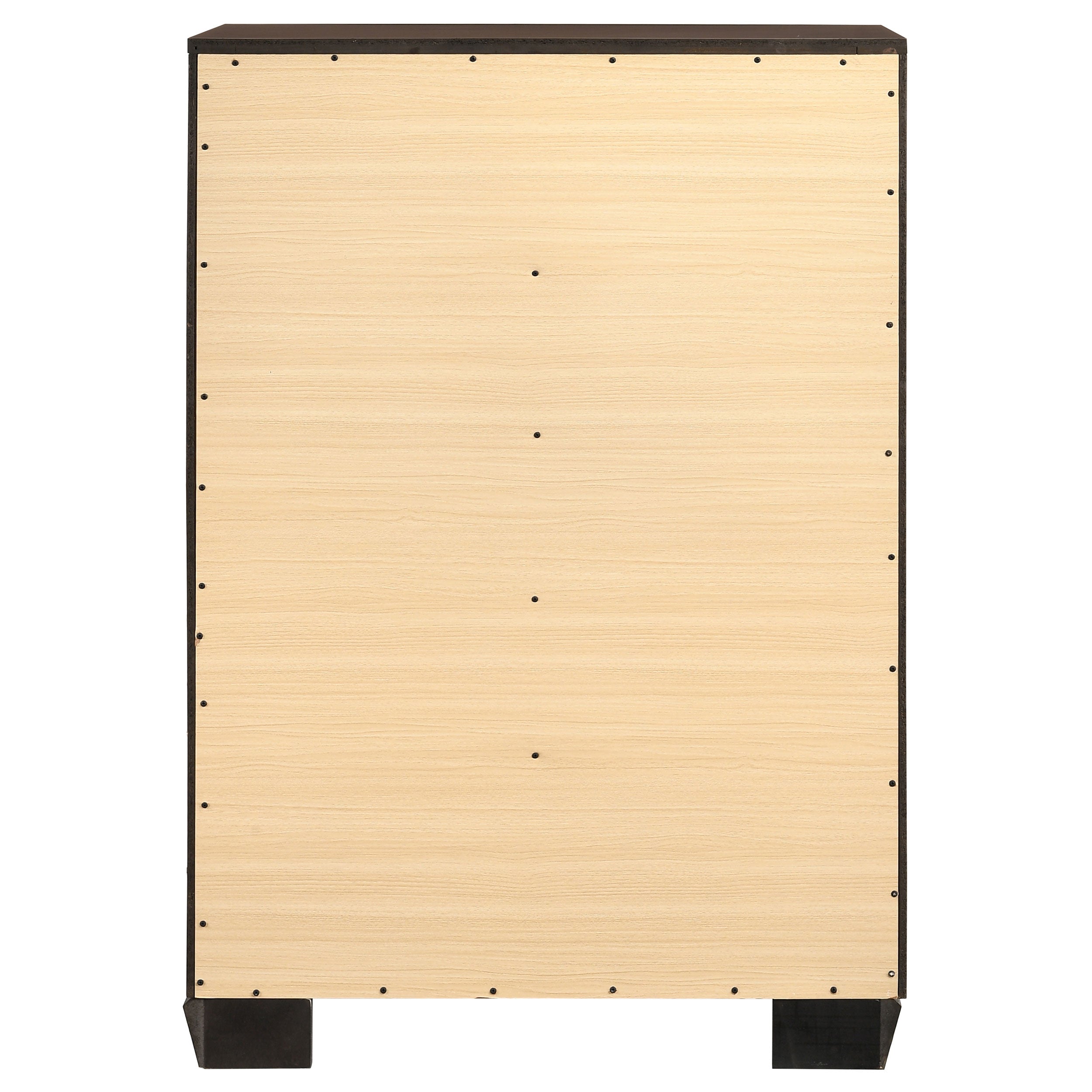 Kauffman 5-drawer Bedroom Chest Dark Cocoa