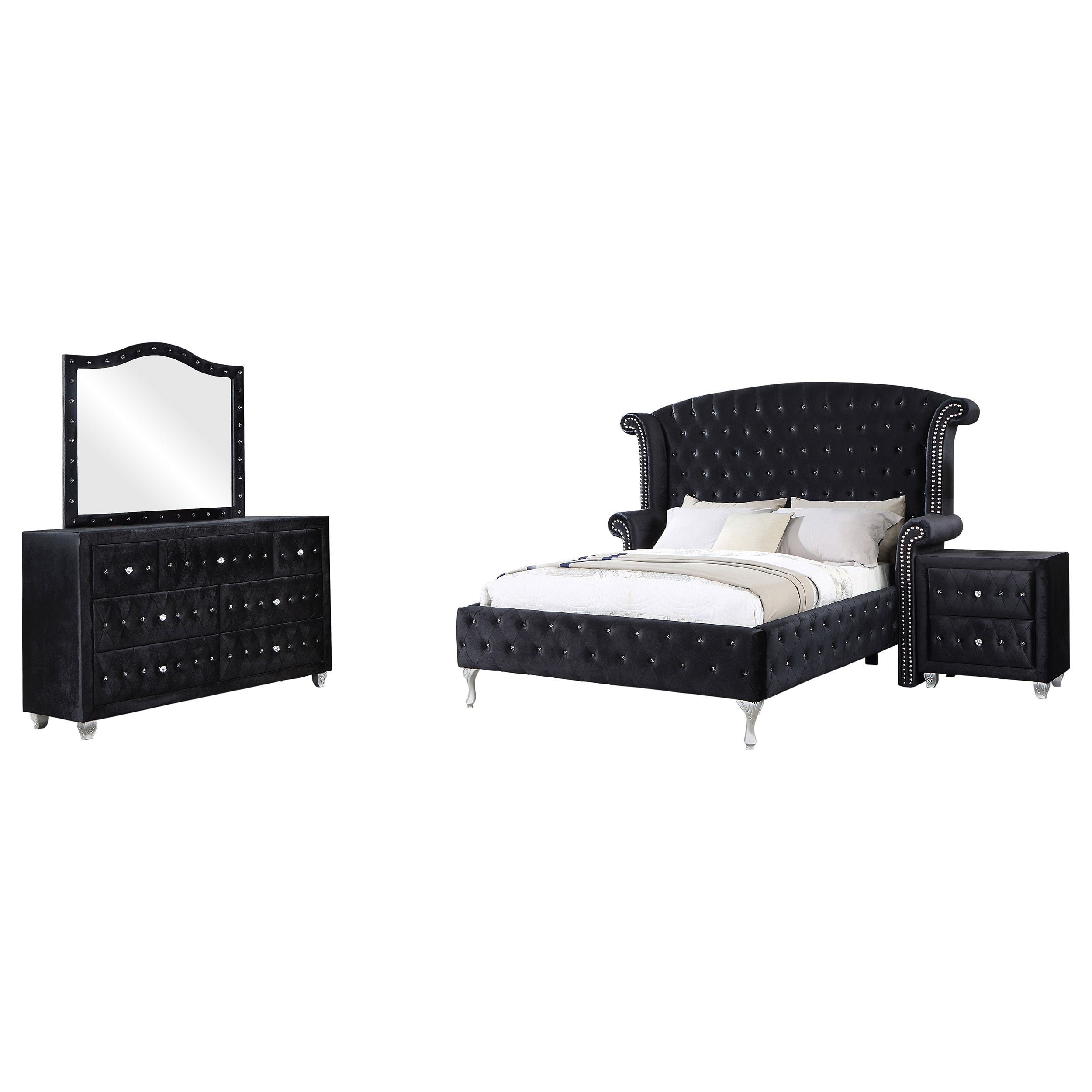 Deanna  Bedroom Set Black