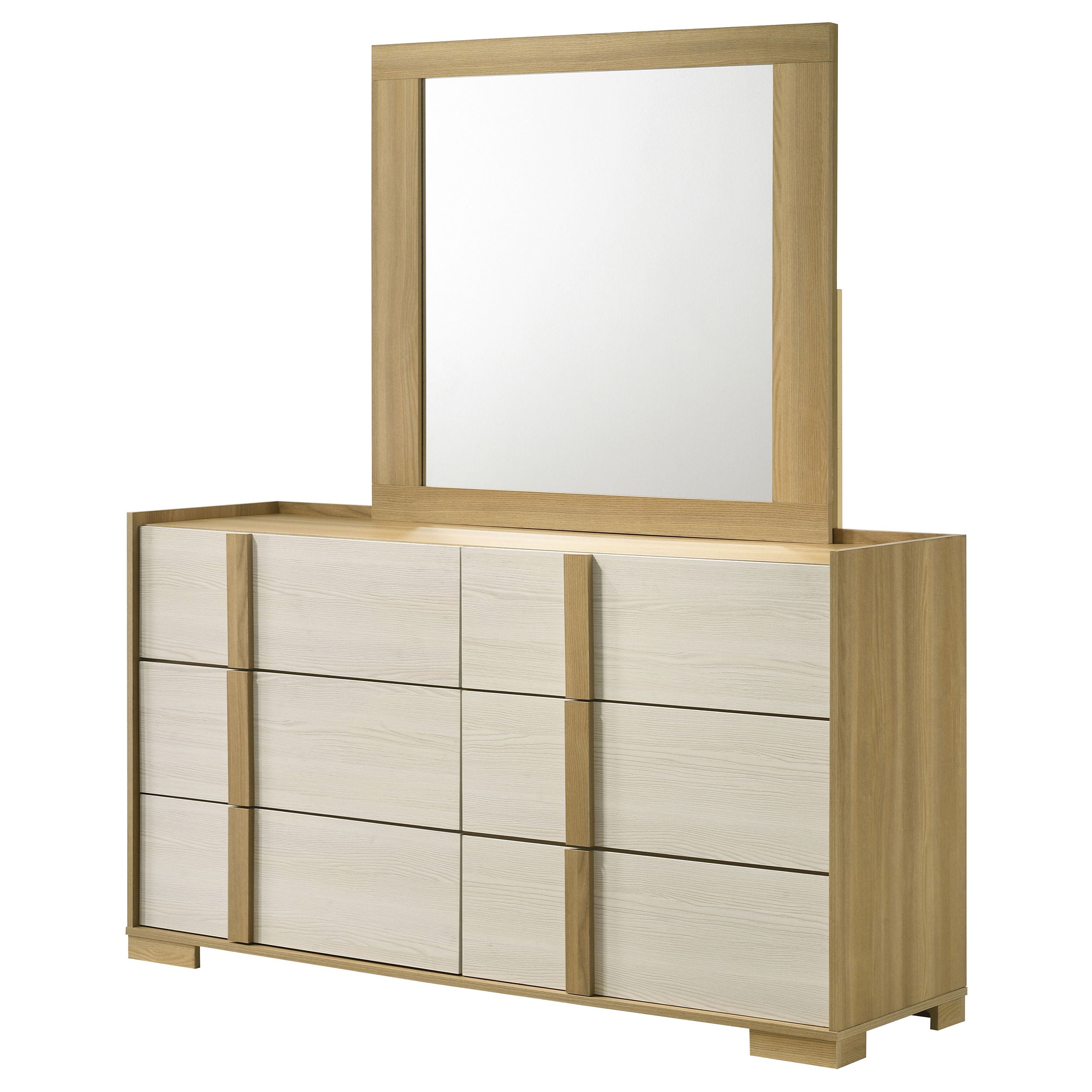 Hyland 6-drawer Dresser Natural