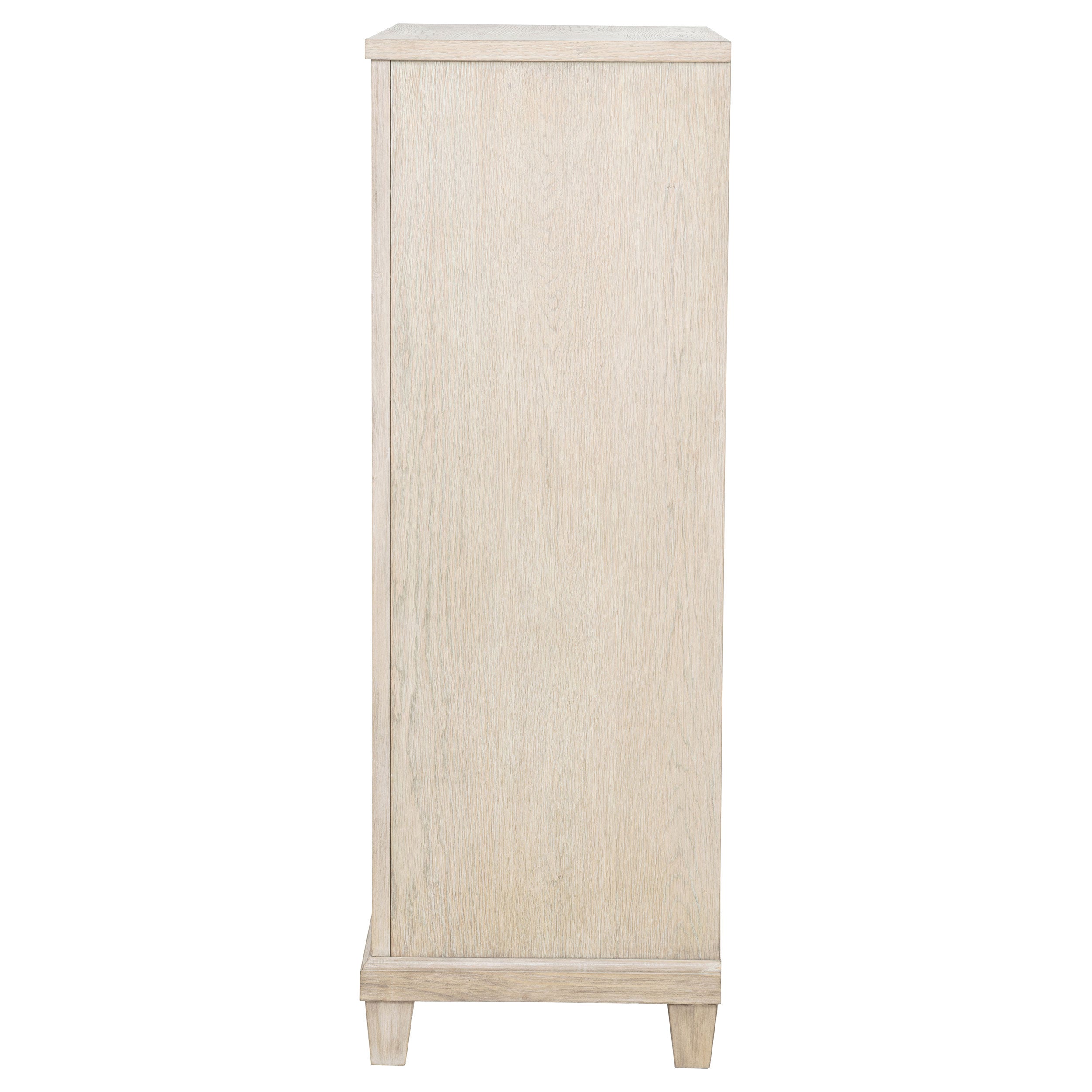 Pembroke 5-drawer Chest of Drawers Washed Oak