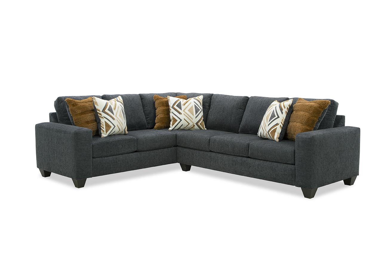 Marquette Charcoal Sectional Sofa