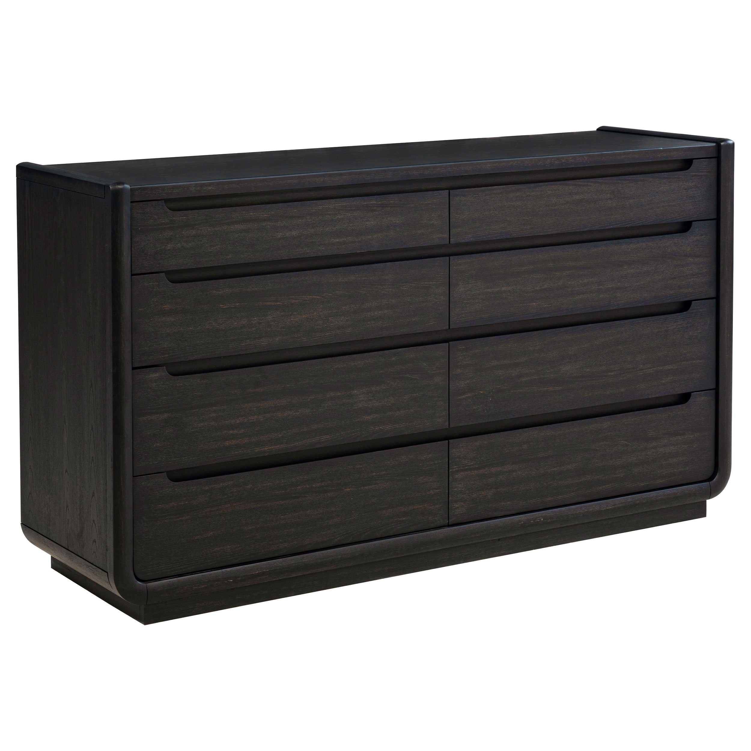 Leandro 8-drawer Bedroom Dresser Cabinet Burnished Black