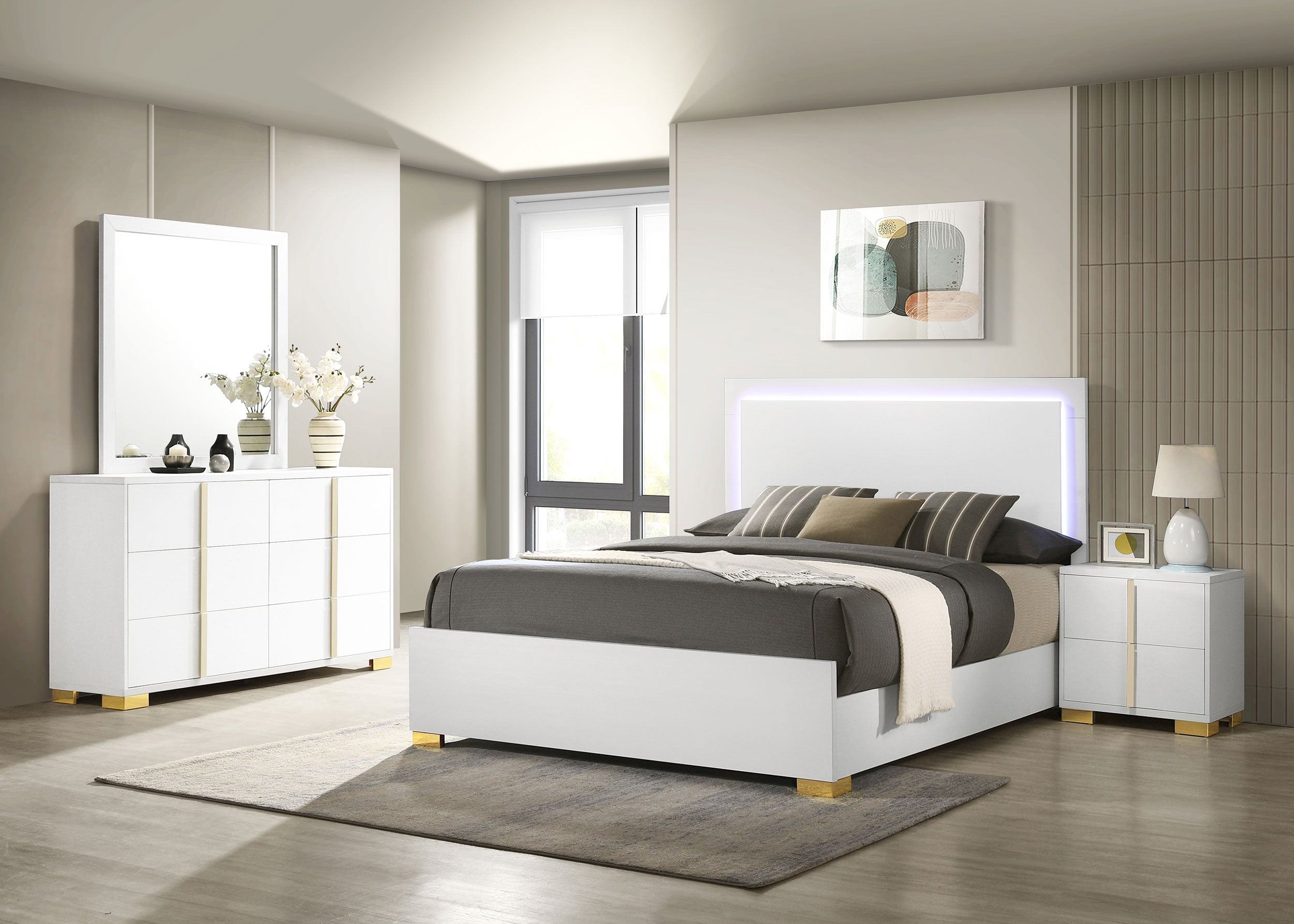 Marceline   Bedroom Set Black