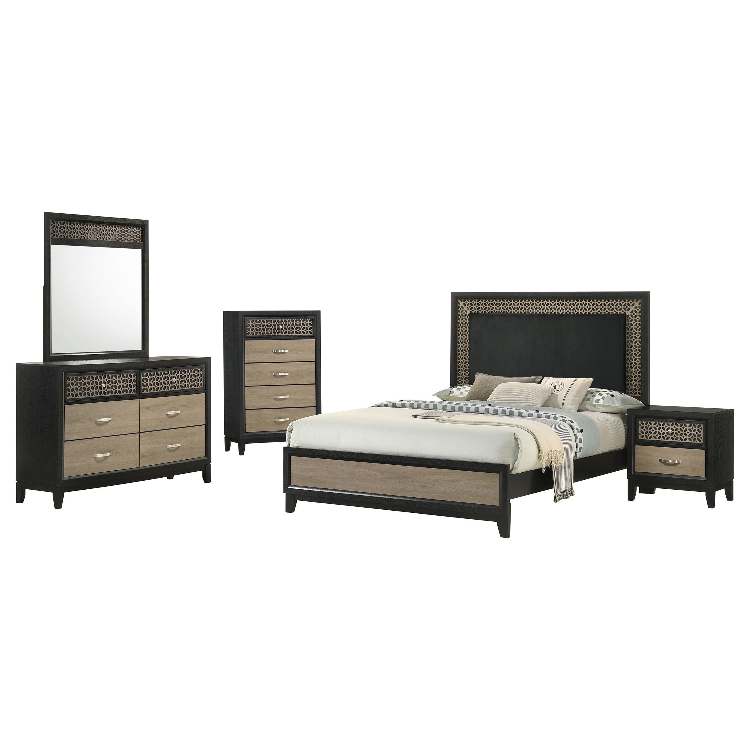 Valencia   Bedroom Set Black