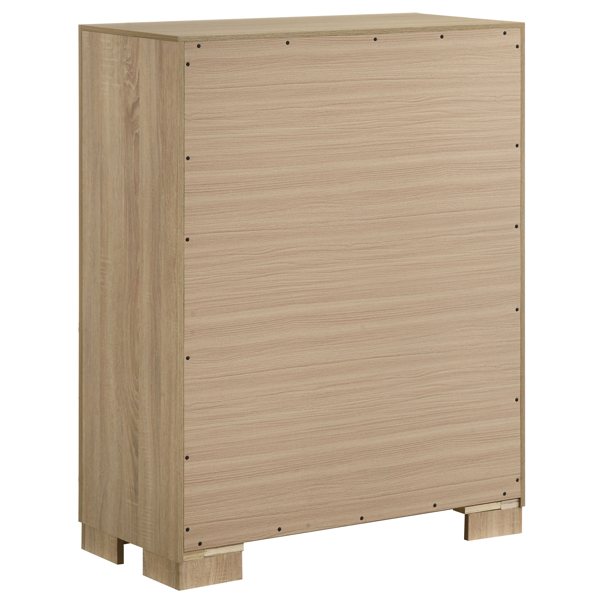 Arielle 4-drawer Bedroom Chest of Drawers Light Oak