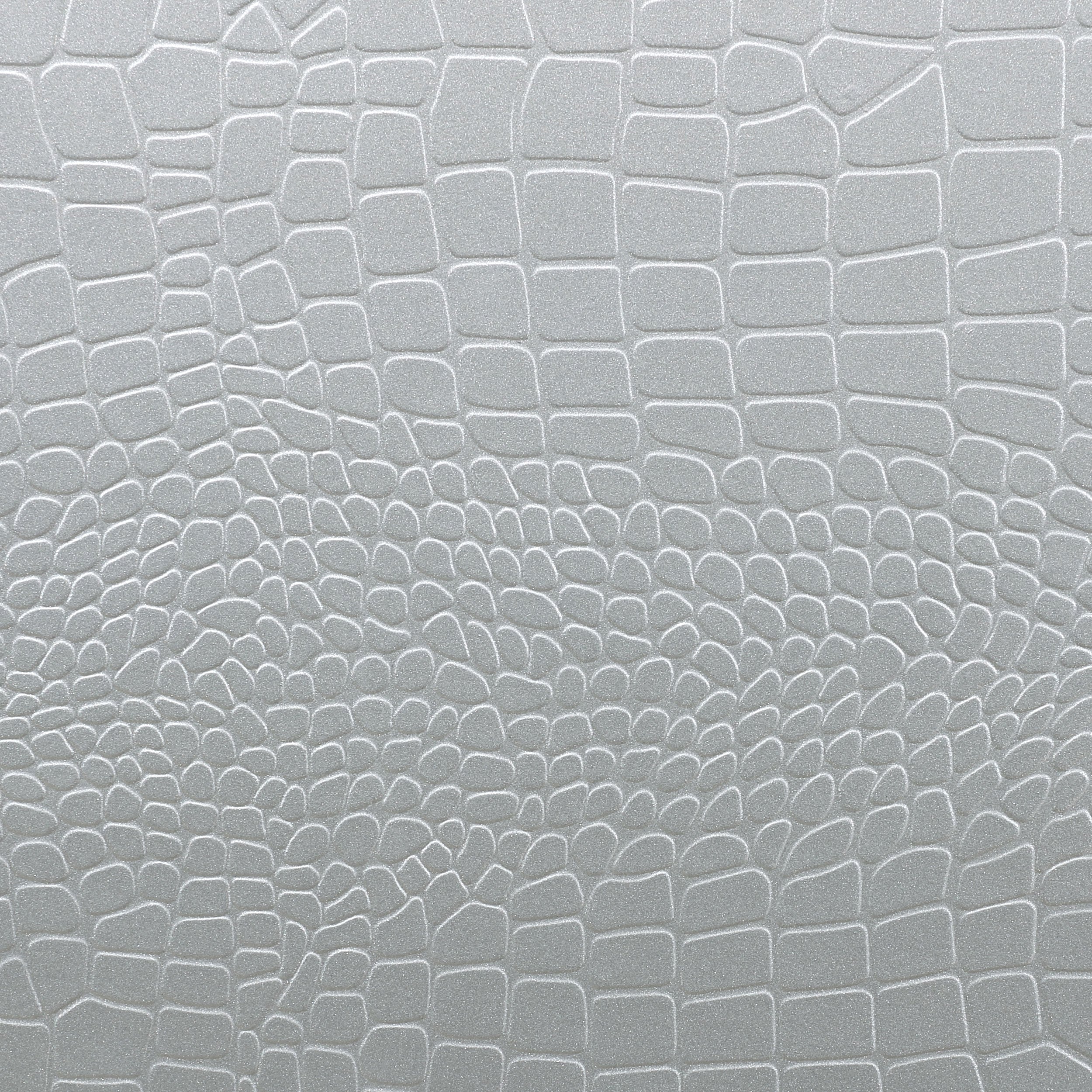 Gunnison Wood LED Panel Bed Silver Metallic