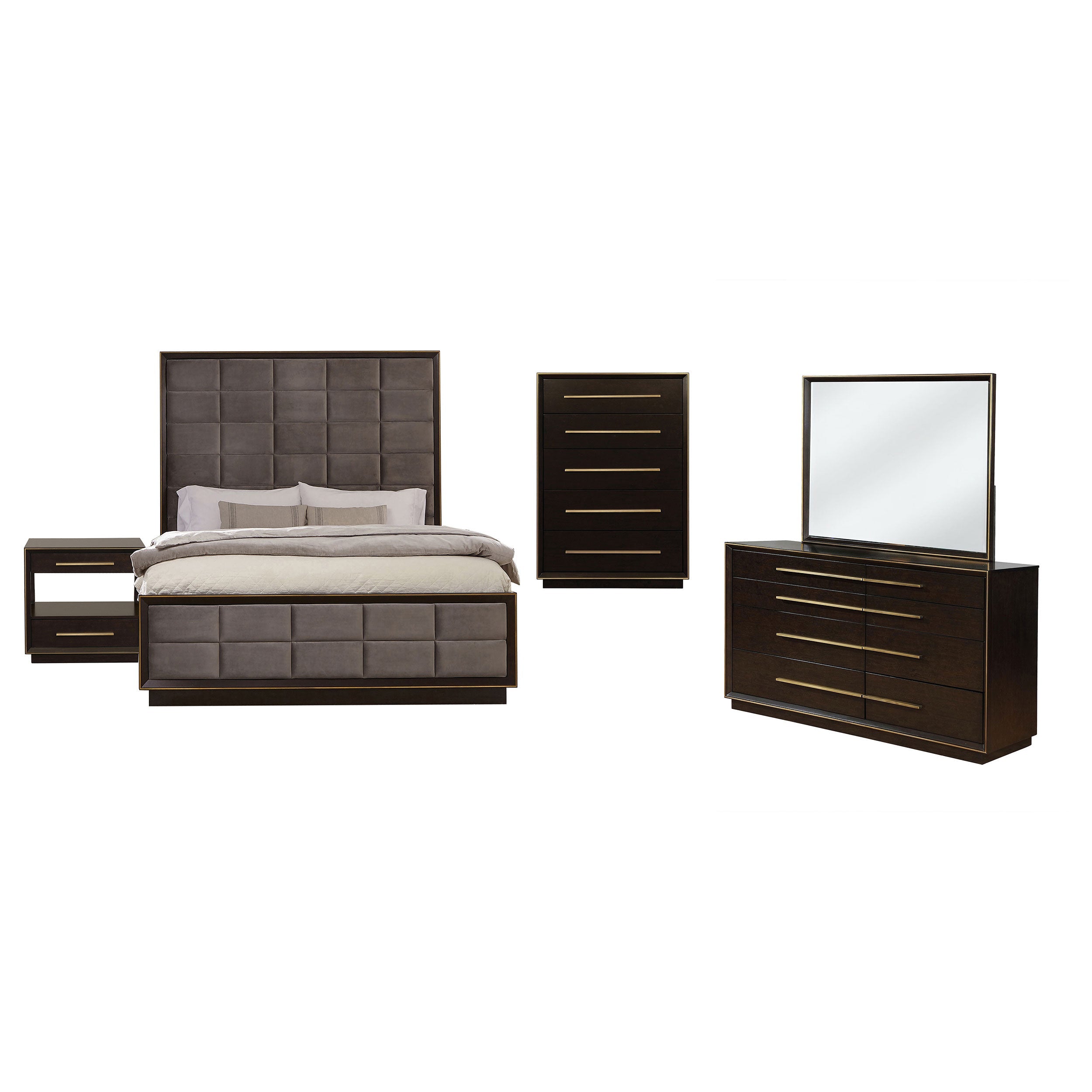 Durango Bedroom Set Peppercorn