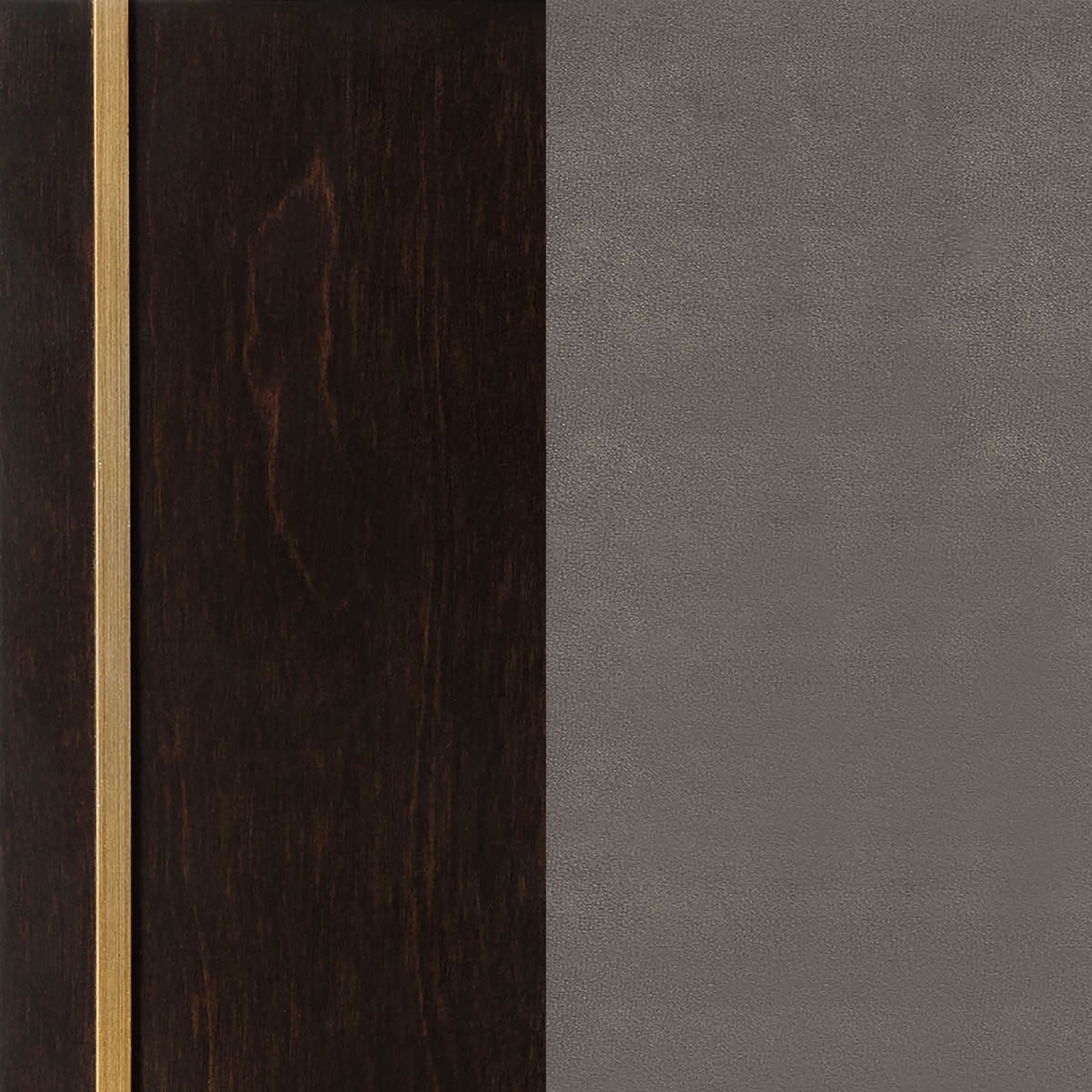 Durango 77-inch California King Panel Bed Smoked Peppercorn