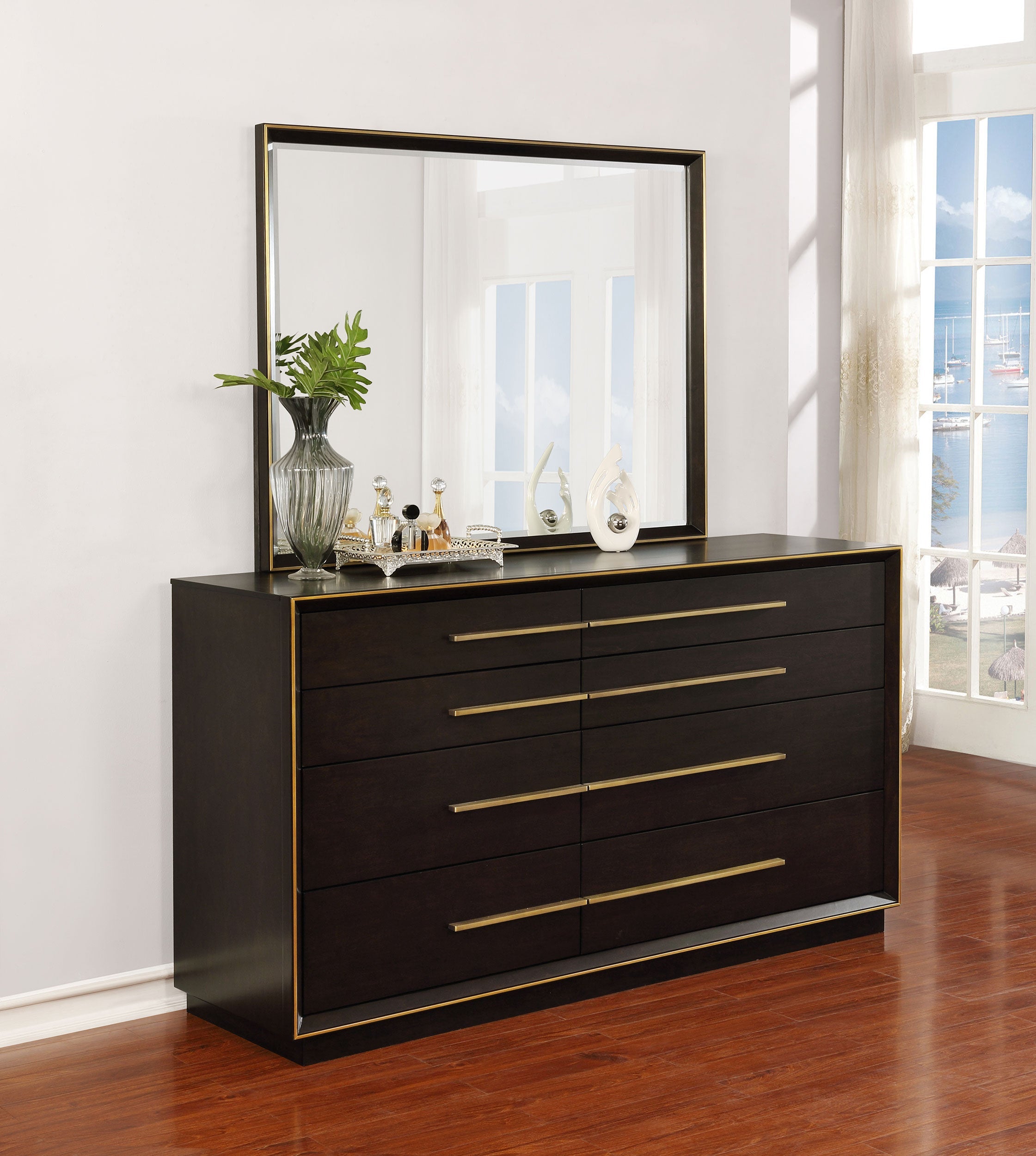 Durango 8-drawer Dresser Smoked Peppercorn