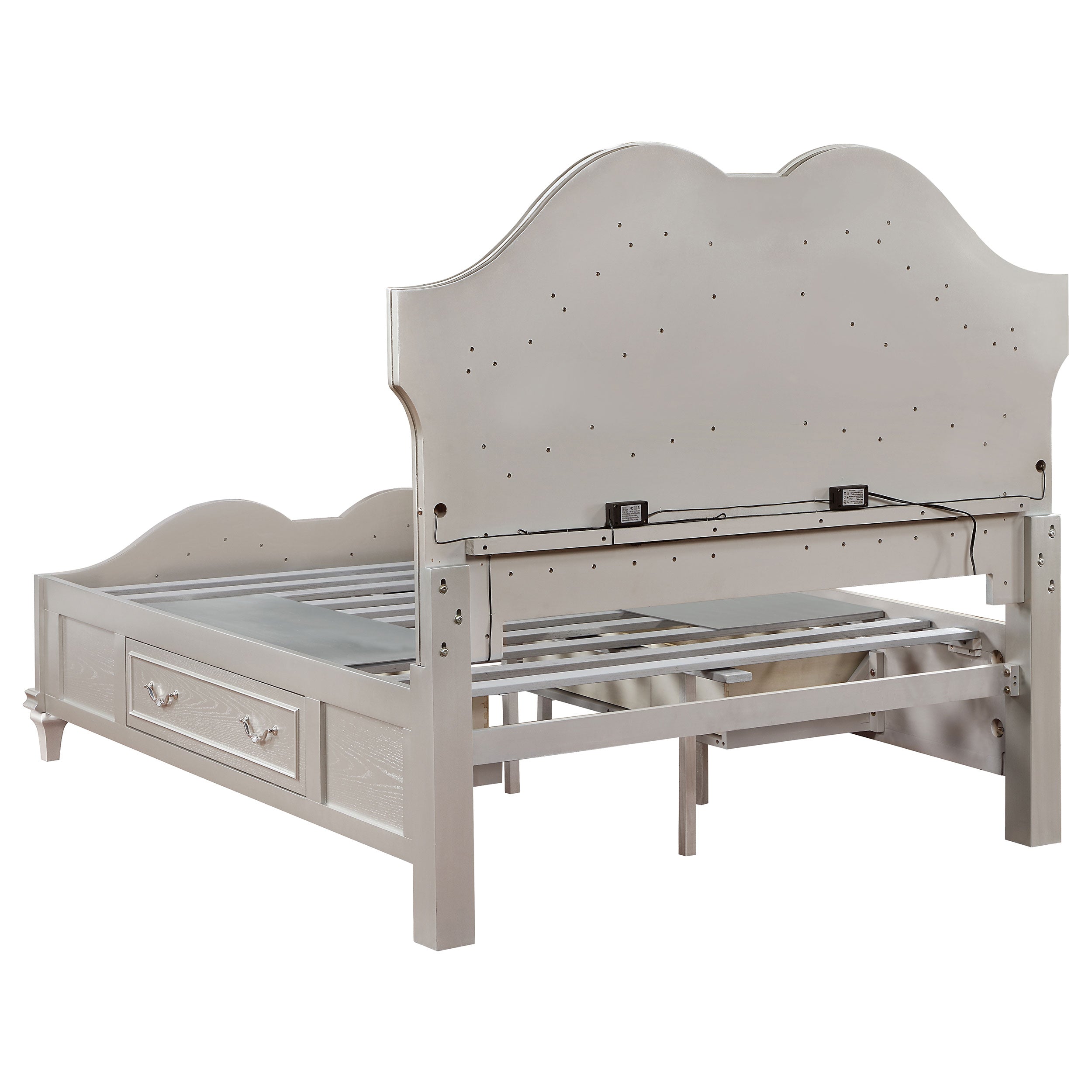 Evangeline Bedroom Set Silver Oak
