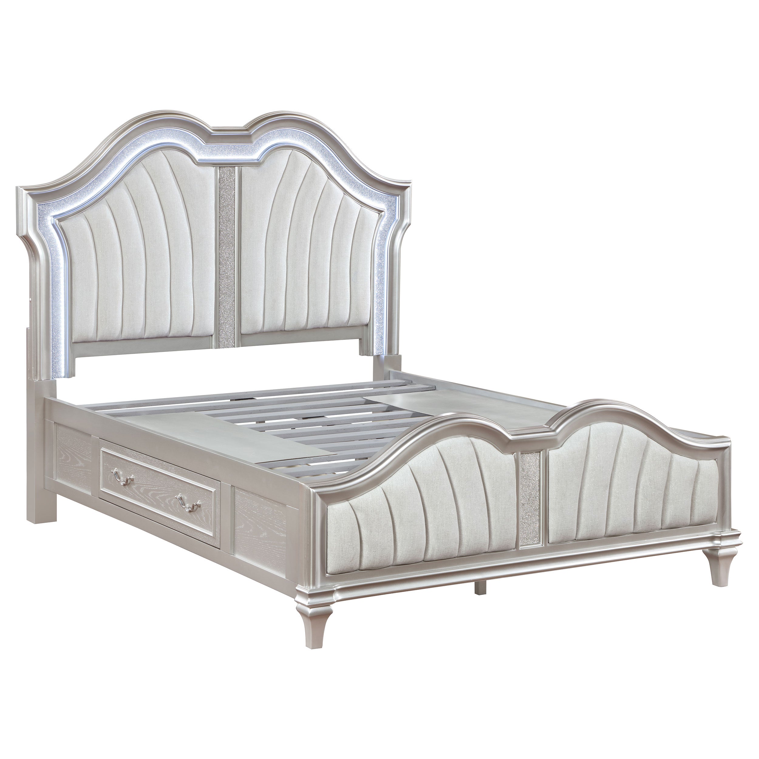 Evangeline Bedroom Set Silver Oak