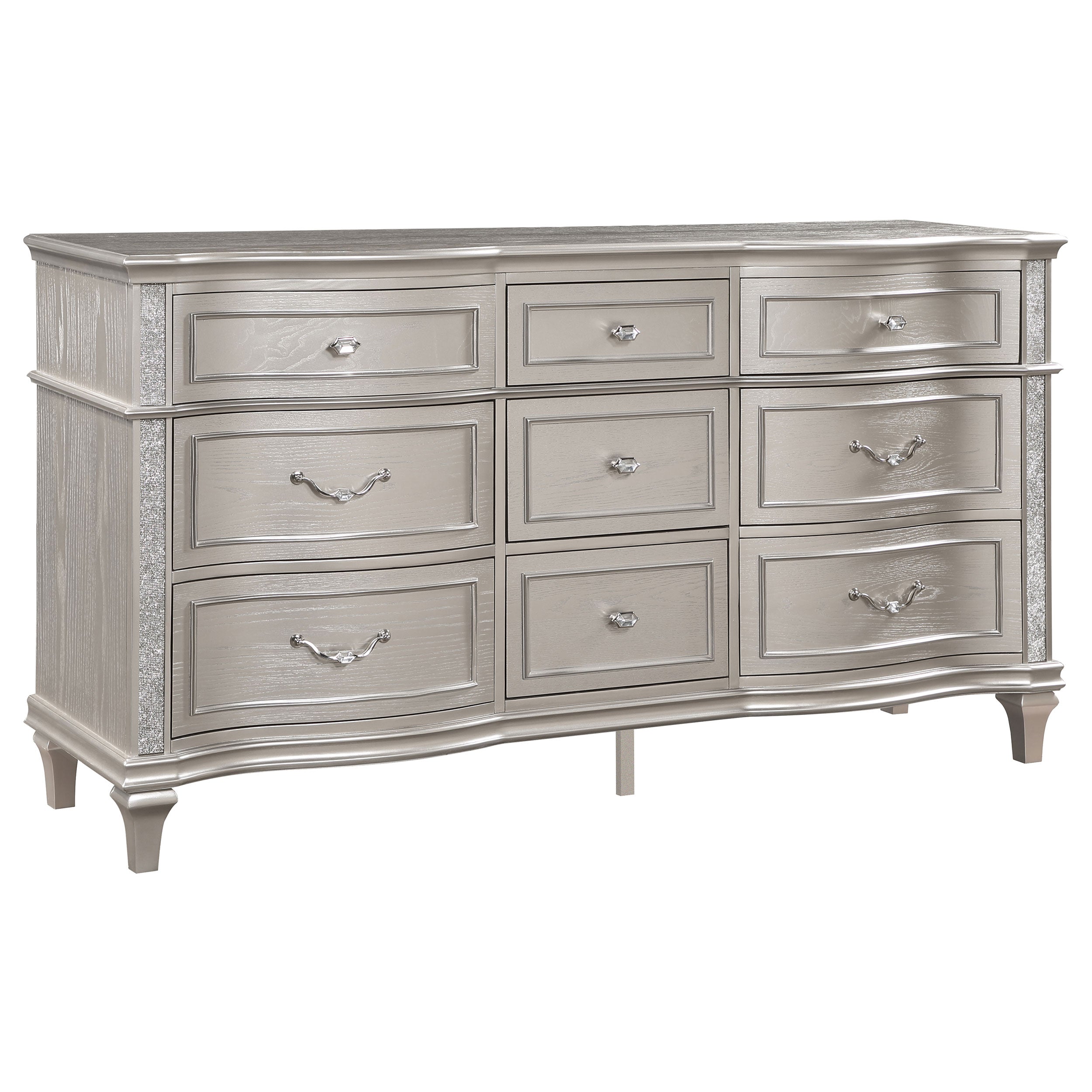 Evangeline Bedroom Set Silver Oak