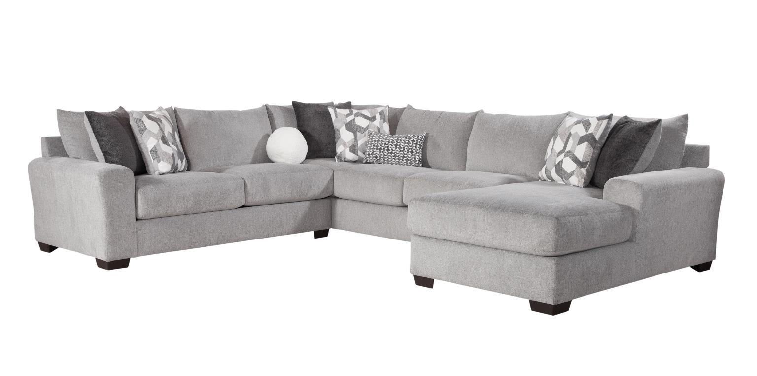 Apollo Gray Sectional Sofa