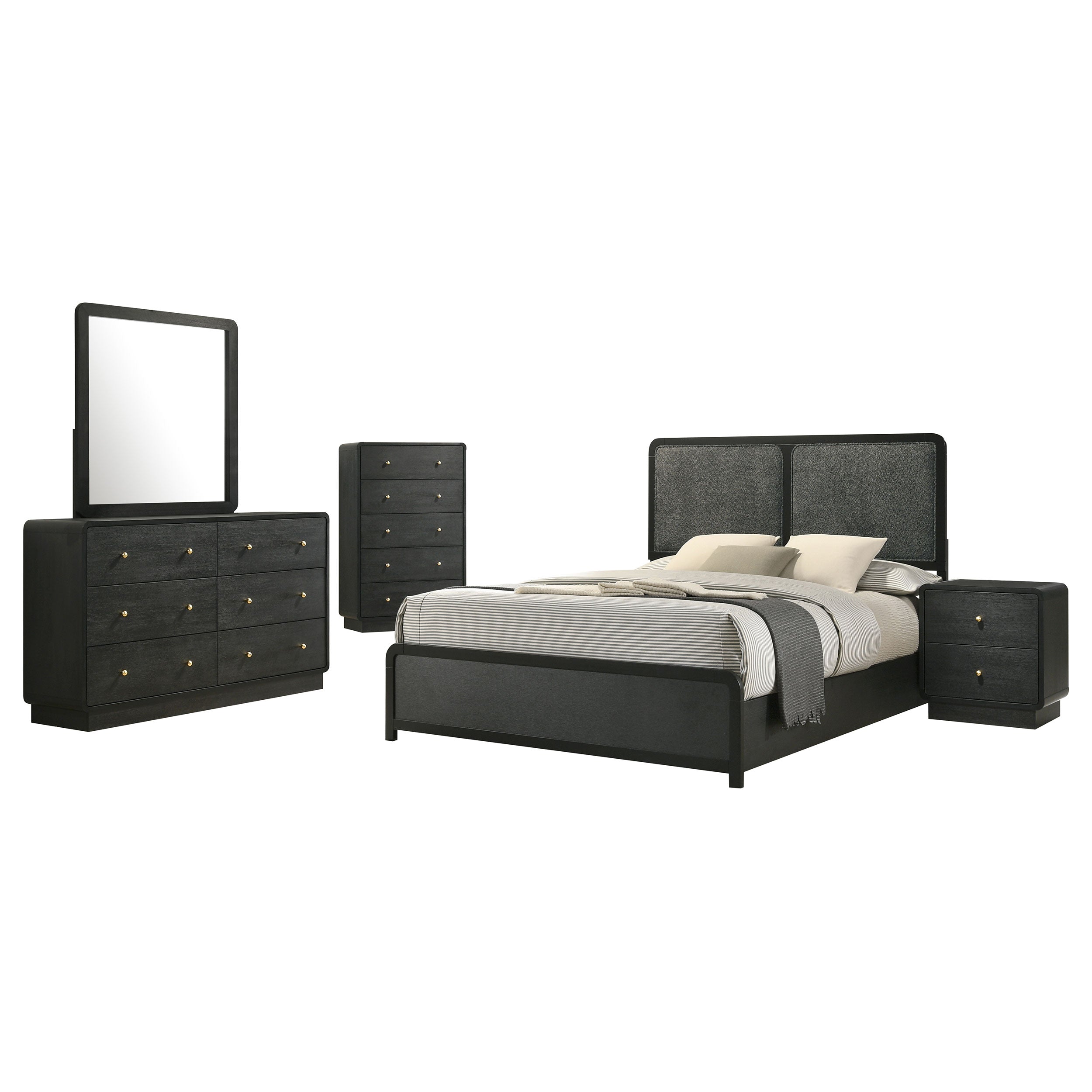 Cavelle   Bedroom Set Black