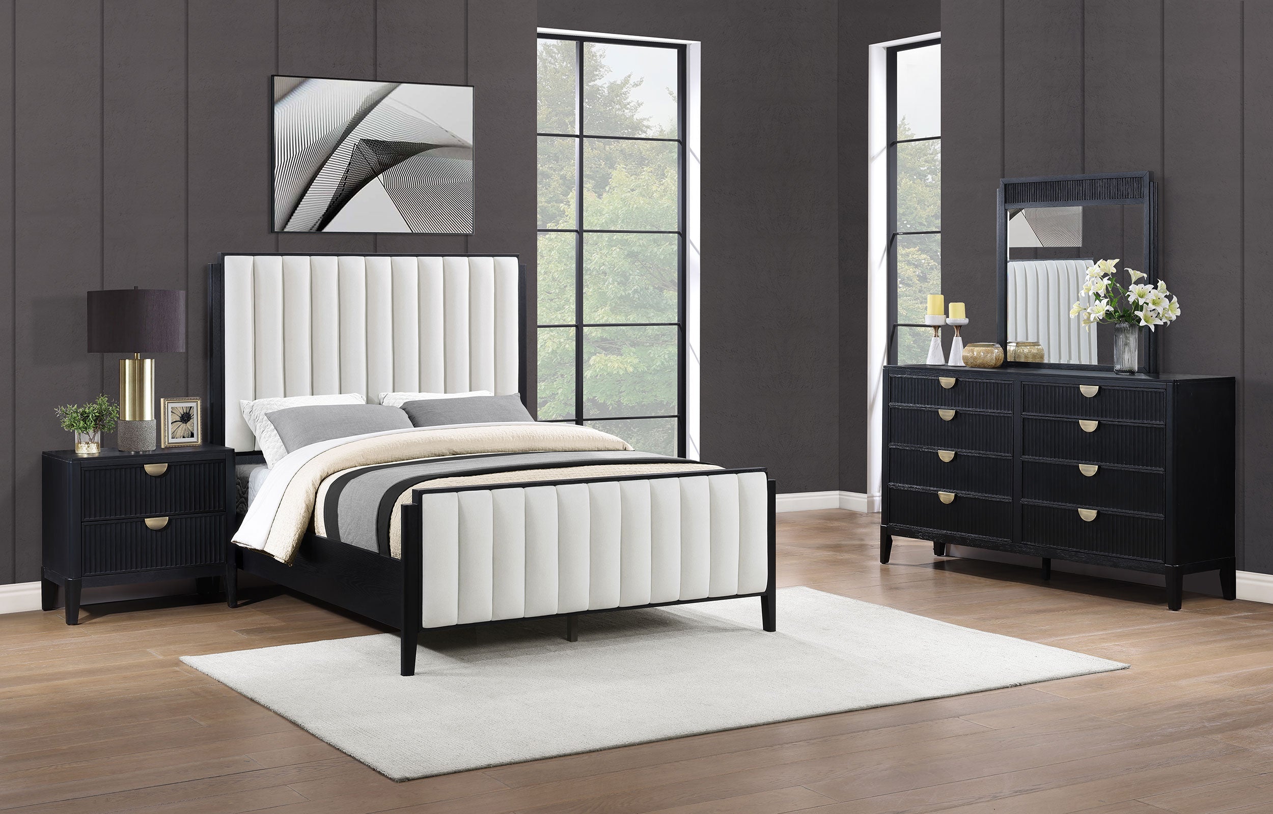 Brookmead  Bedroom Set Black