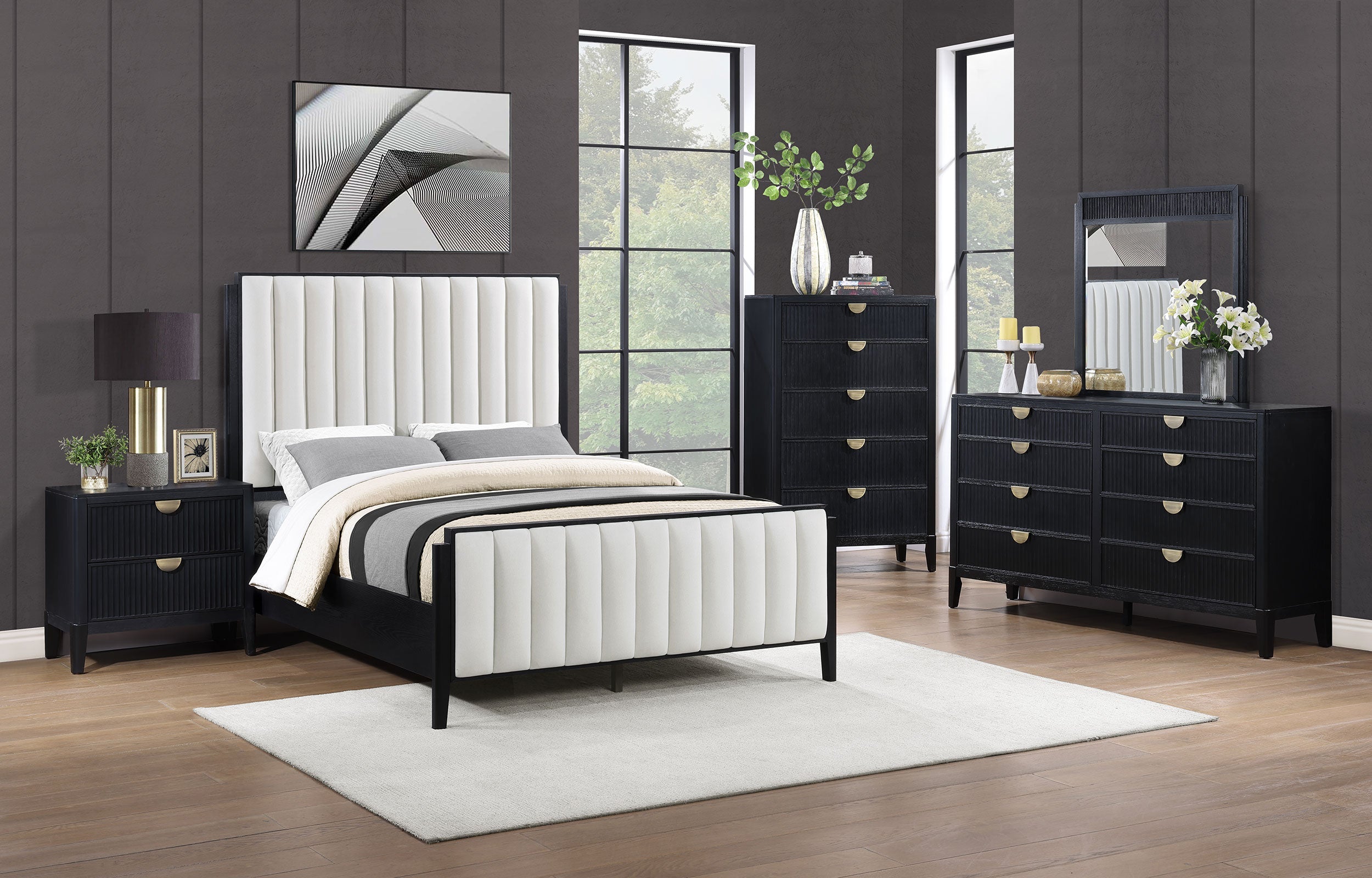 Brookmead  Bedroom Set Black