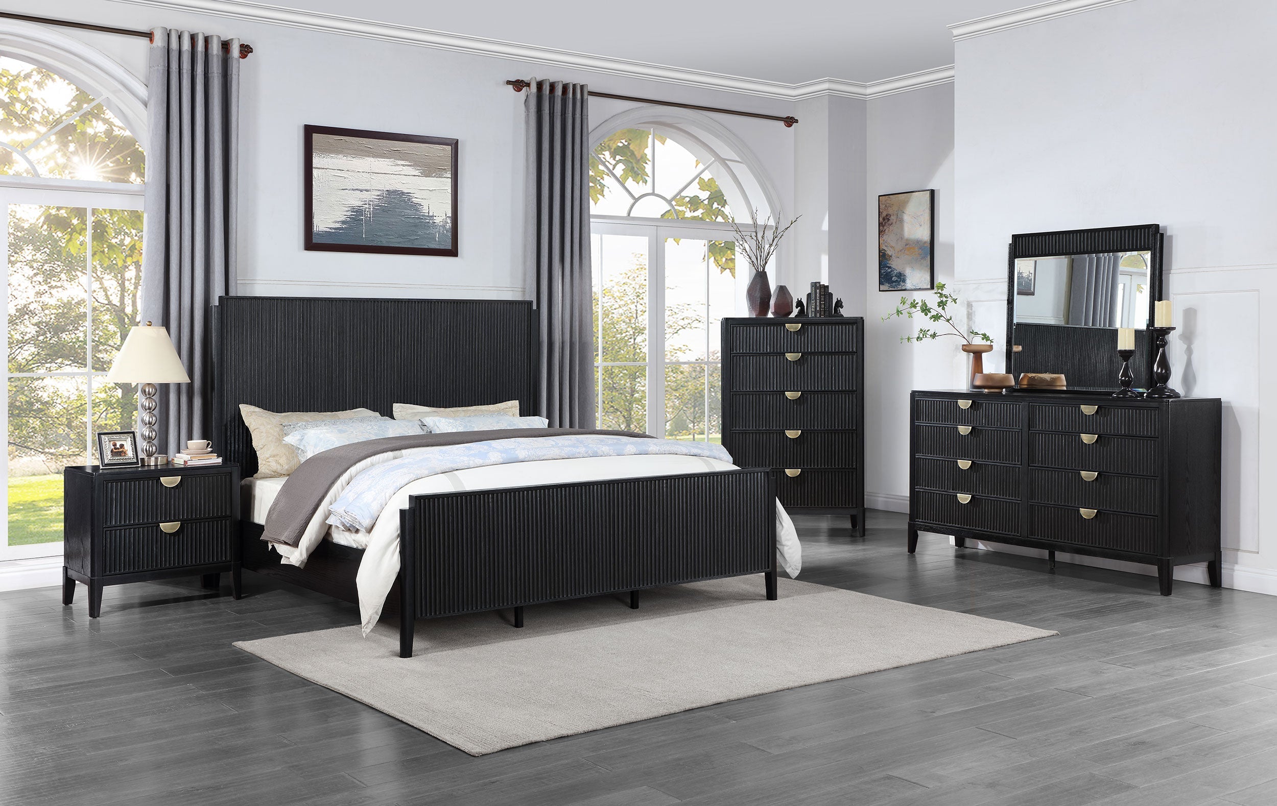 Brookmead  Bedroom Set Black