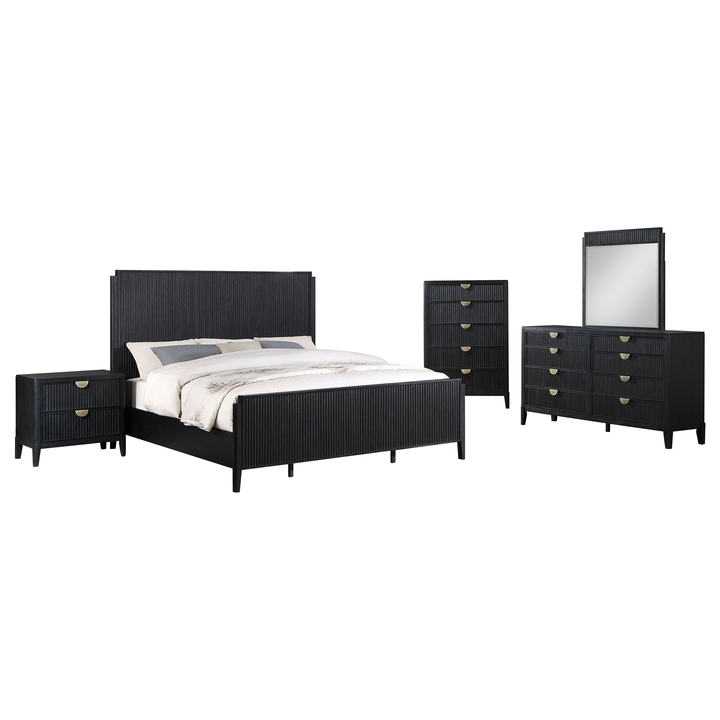 Brookmead  Bedroom Set Black