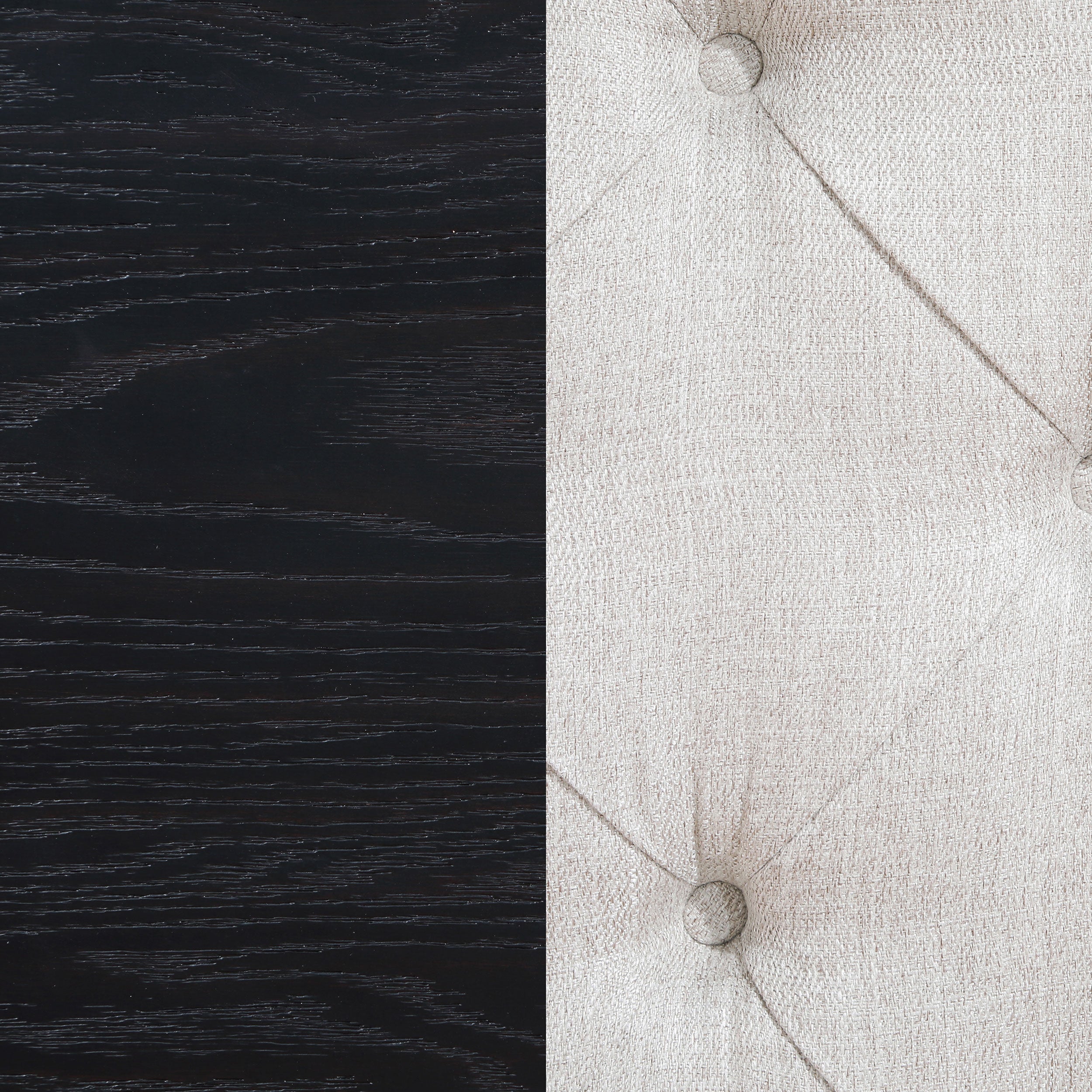 Celina Wood  Poster Bed Black