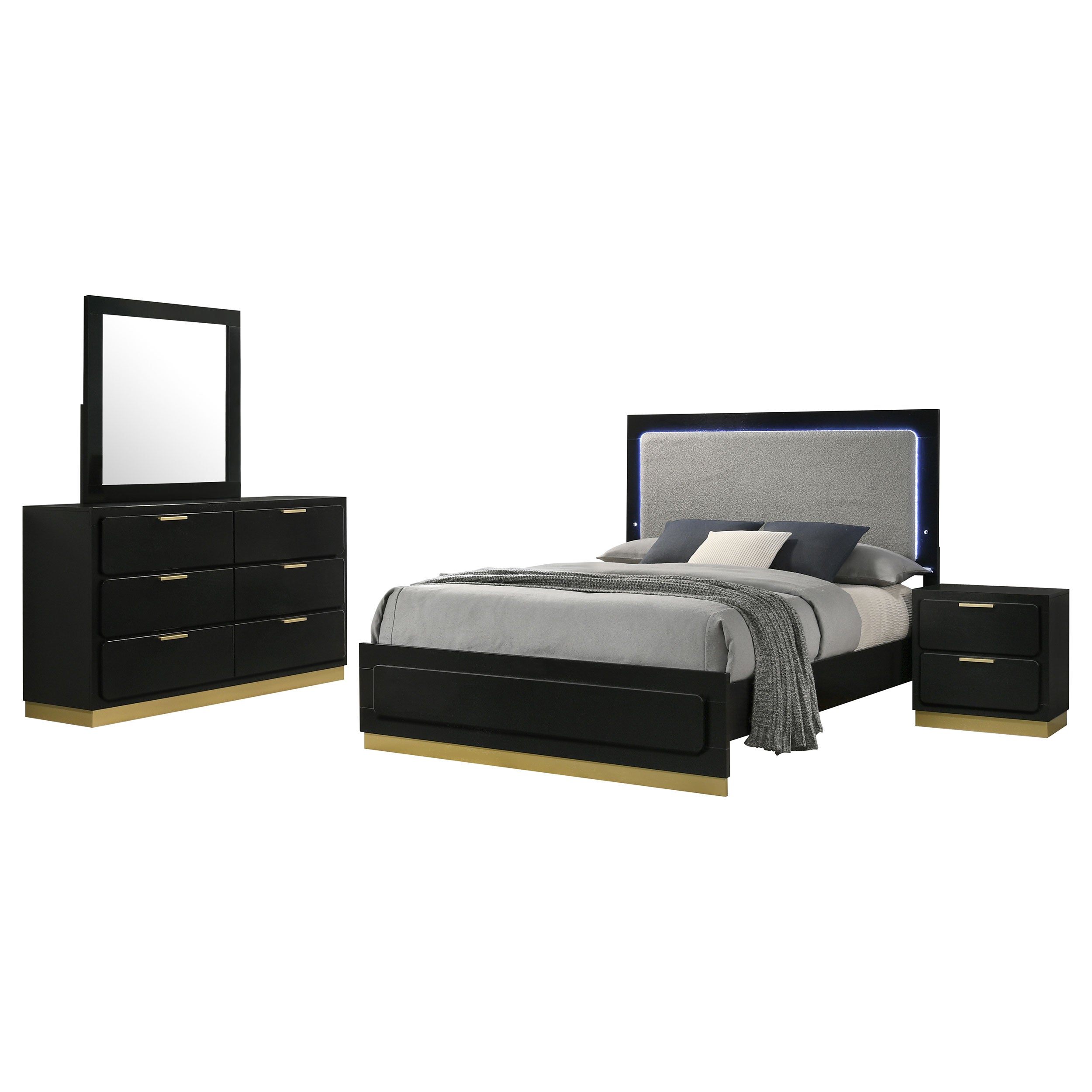 Caraway   Bedroom Set Black
