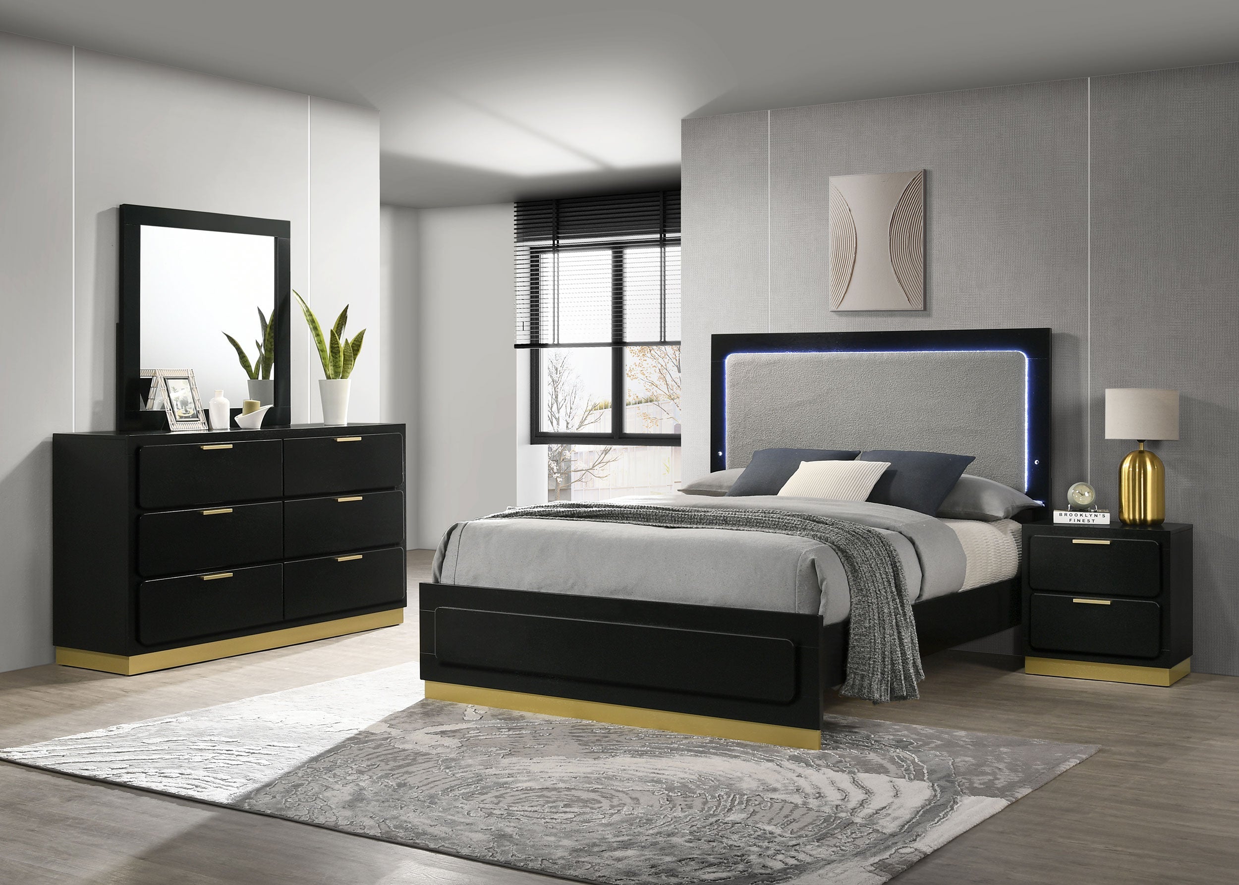 Caraway   Bedroom Set Black