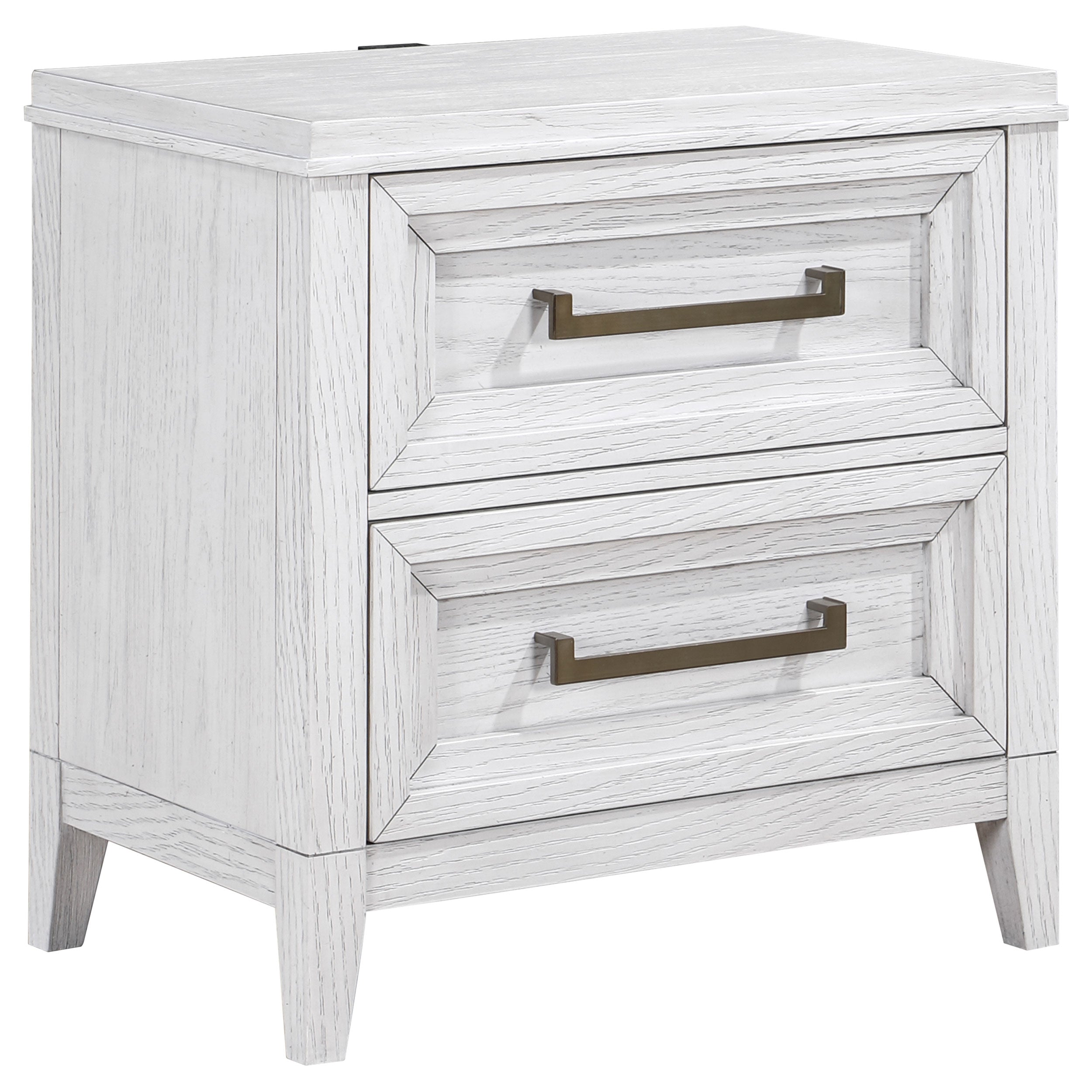 Marielle Bedroom Set Distressed White