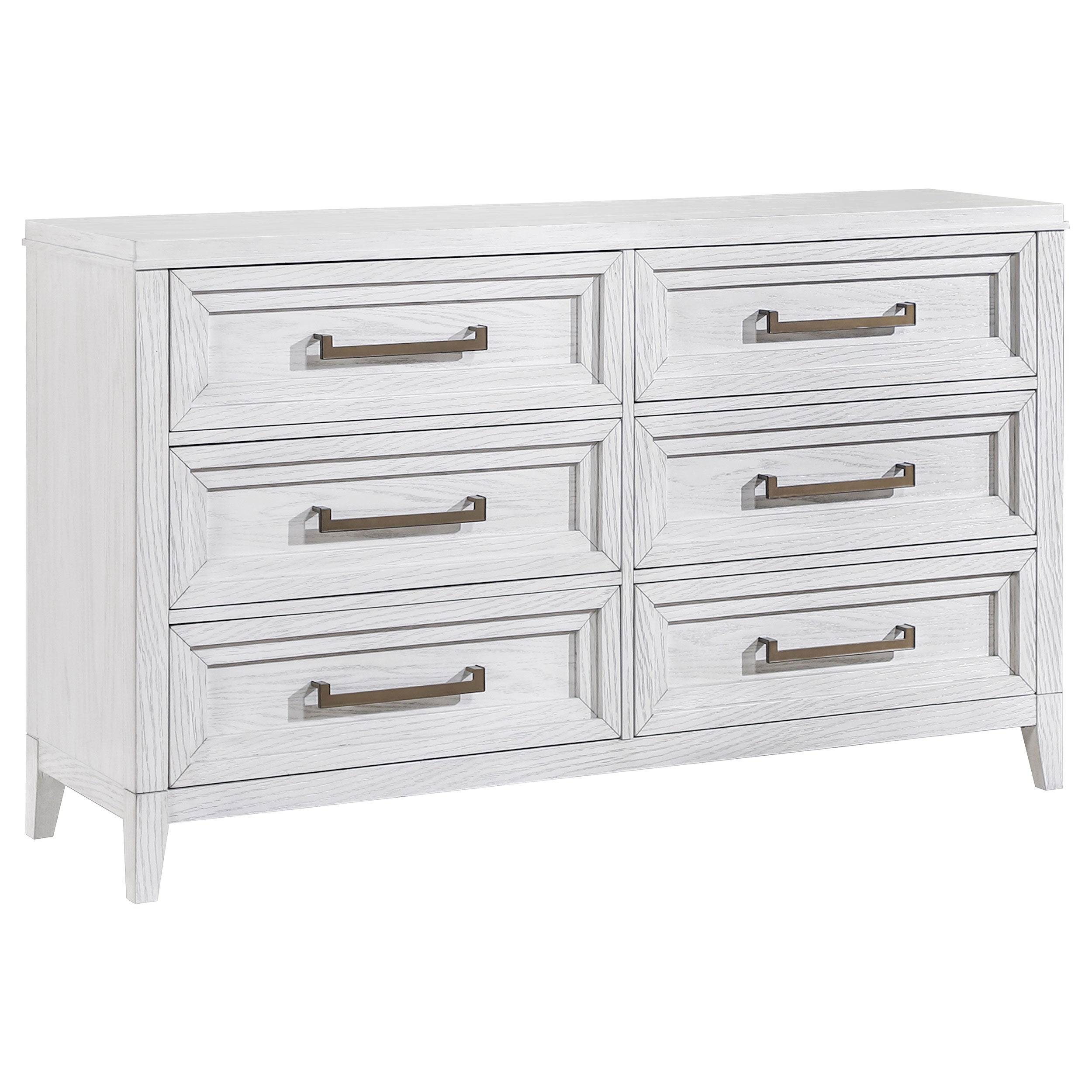 Marielle Bedroom Set Distressed White