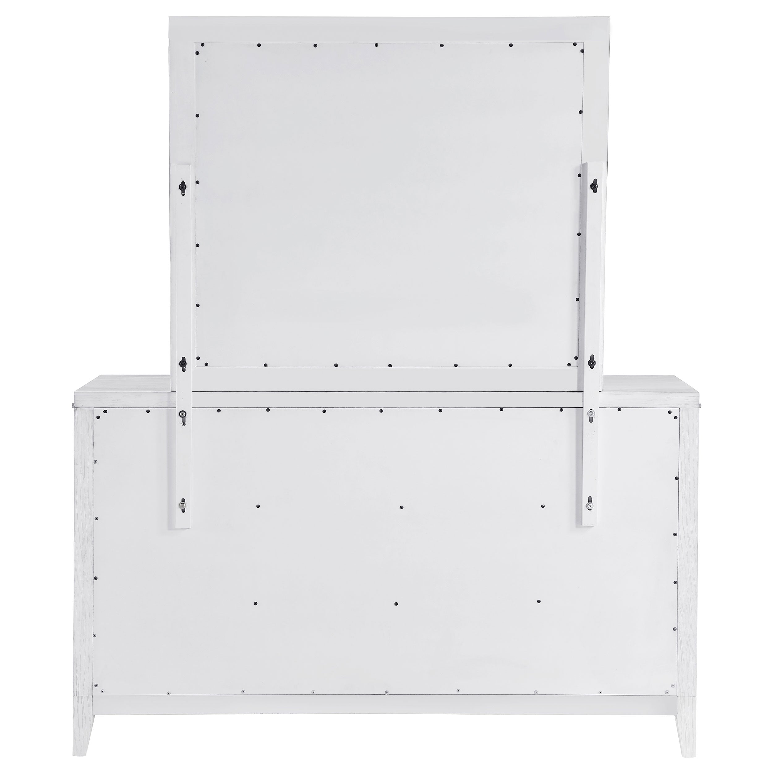 Marielle 6-drawer Bedroom Dresser Distressed White