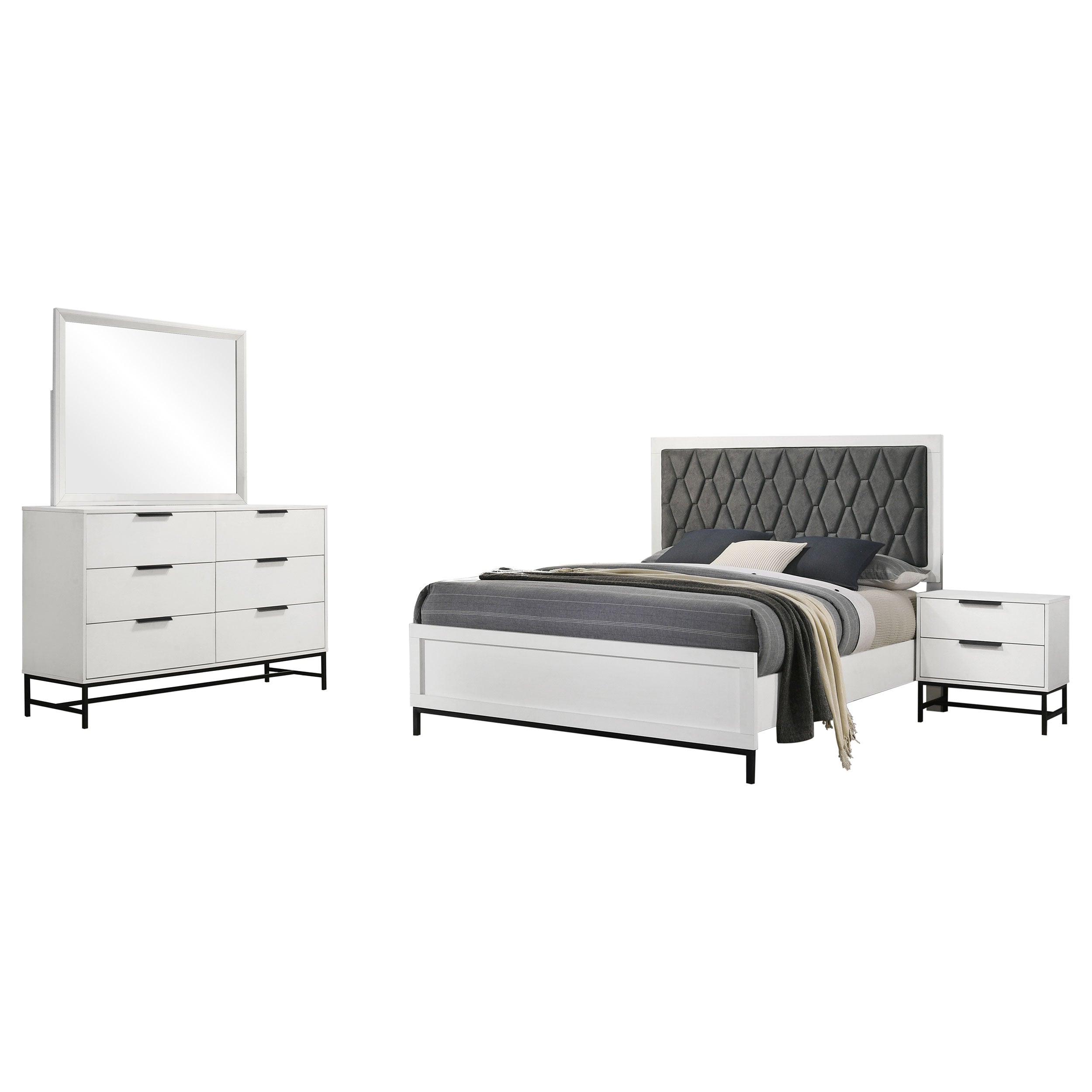 Sonora Bedroom Set White