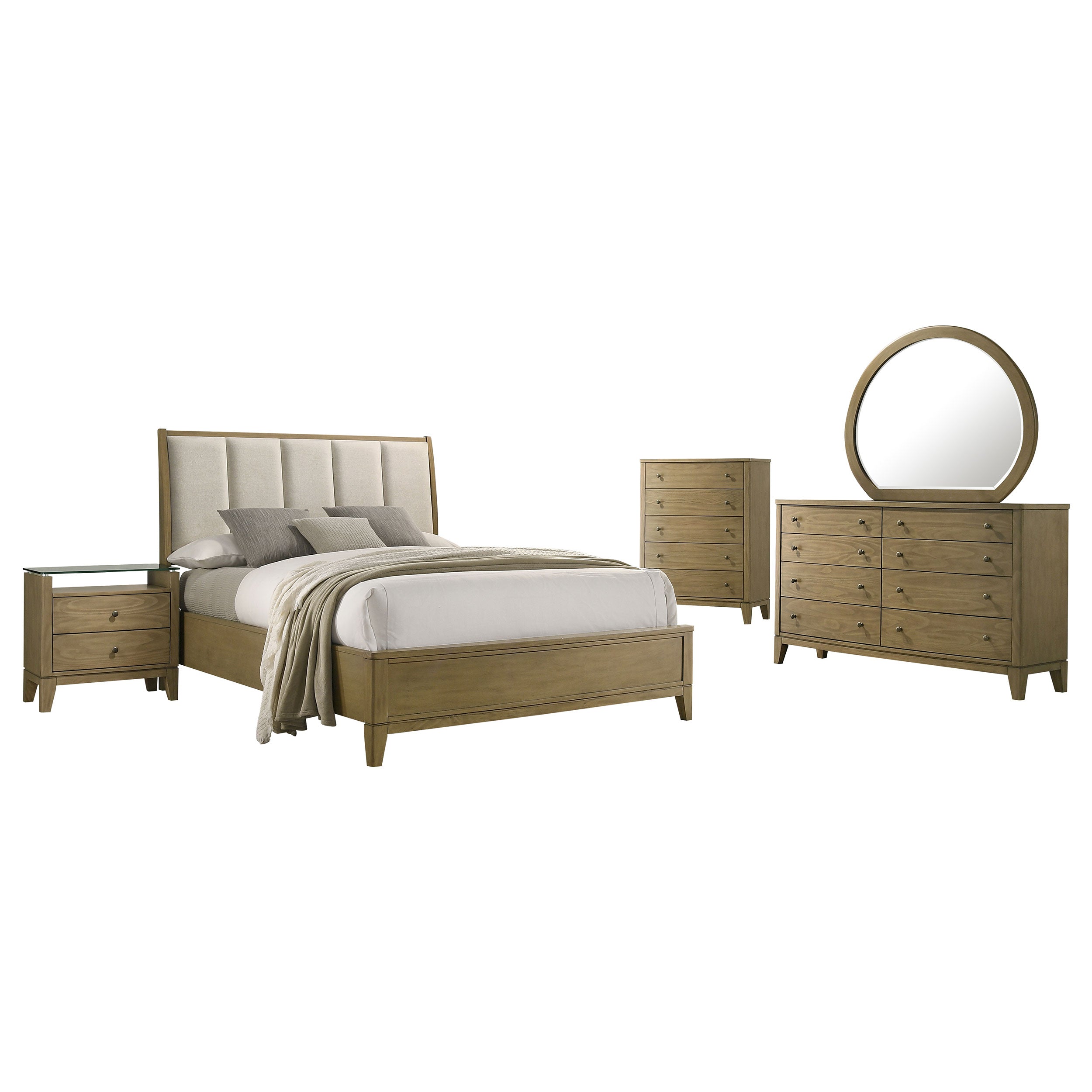 Granada Bedroom Set Natural Pine