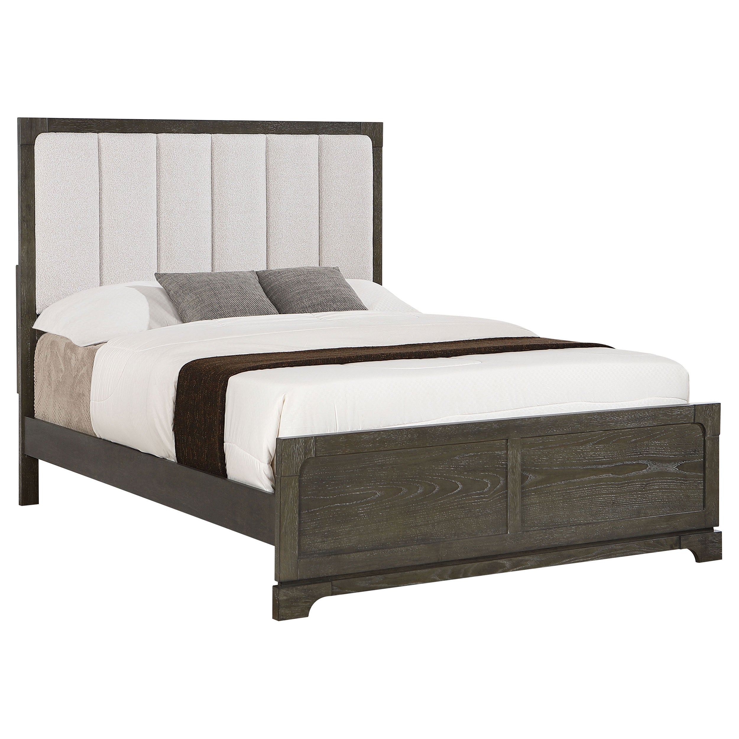 Gran Park 59-inch Panel Bed Dark Cocoa