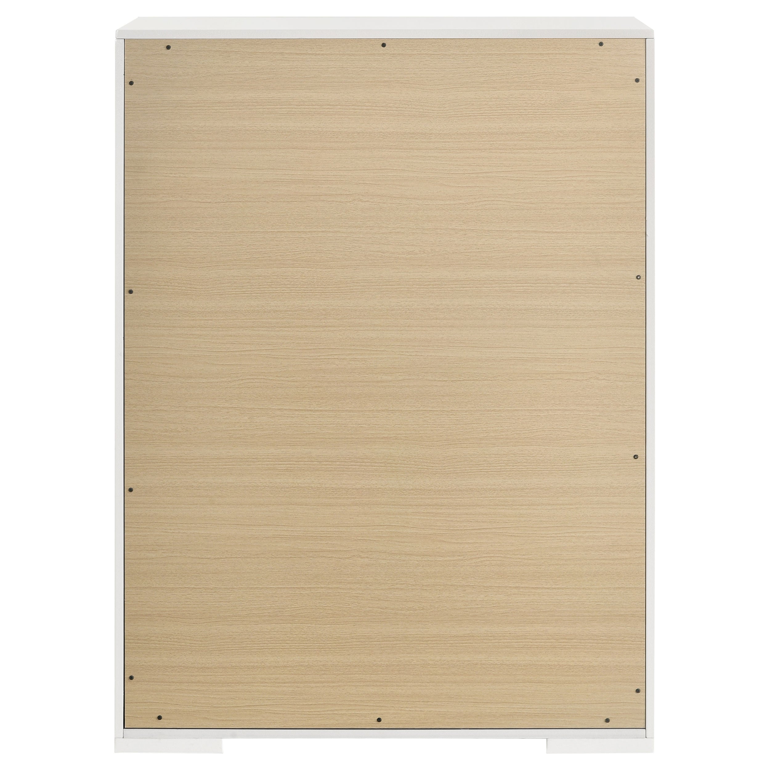 Ives 5-drawer Bedroom Chest of Drawers Grey High Gloss