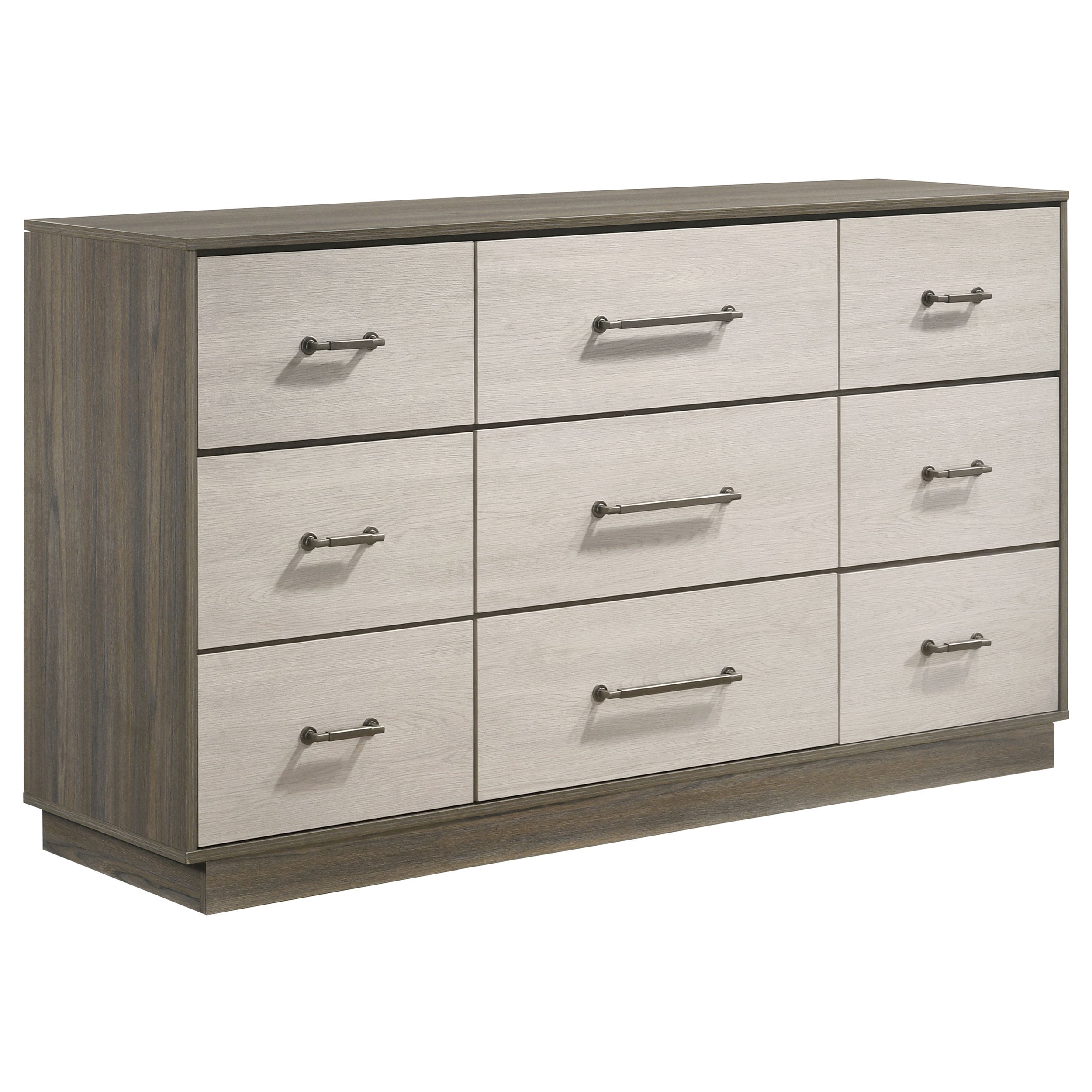 Fenwic Bedroom Set Grey Oak