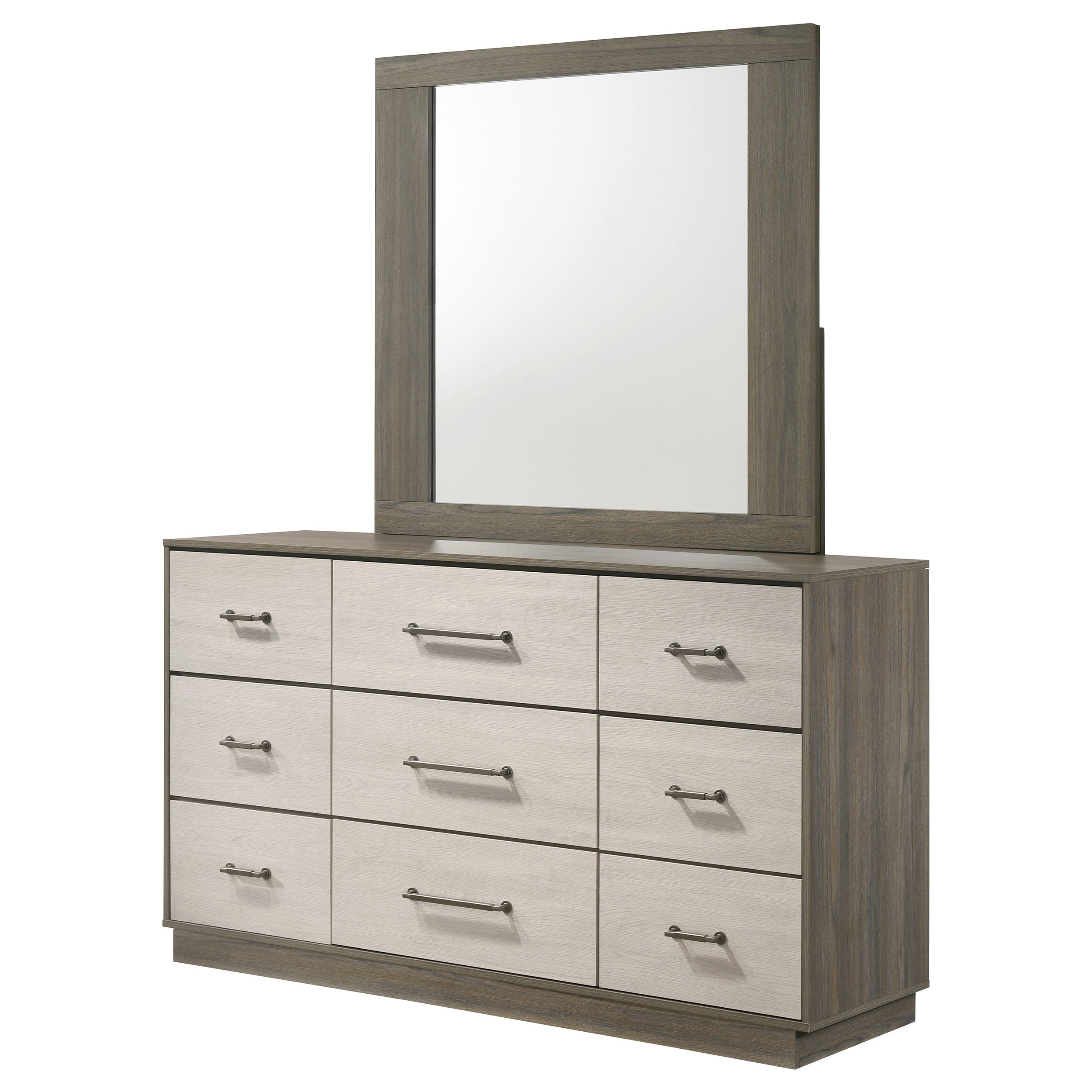 Fenwick 9-drawer Dresser Grey Oak