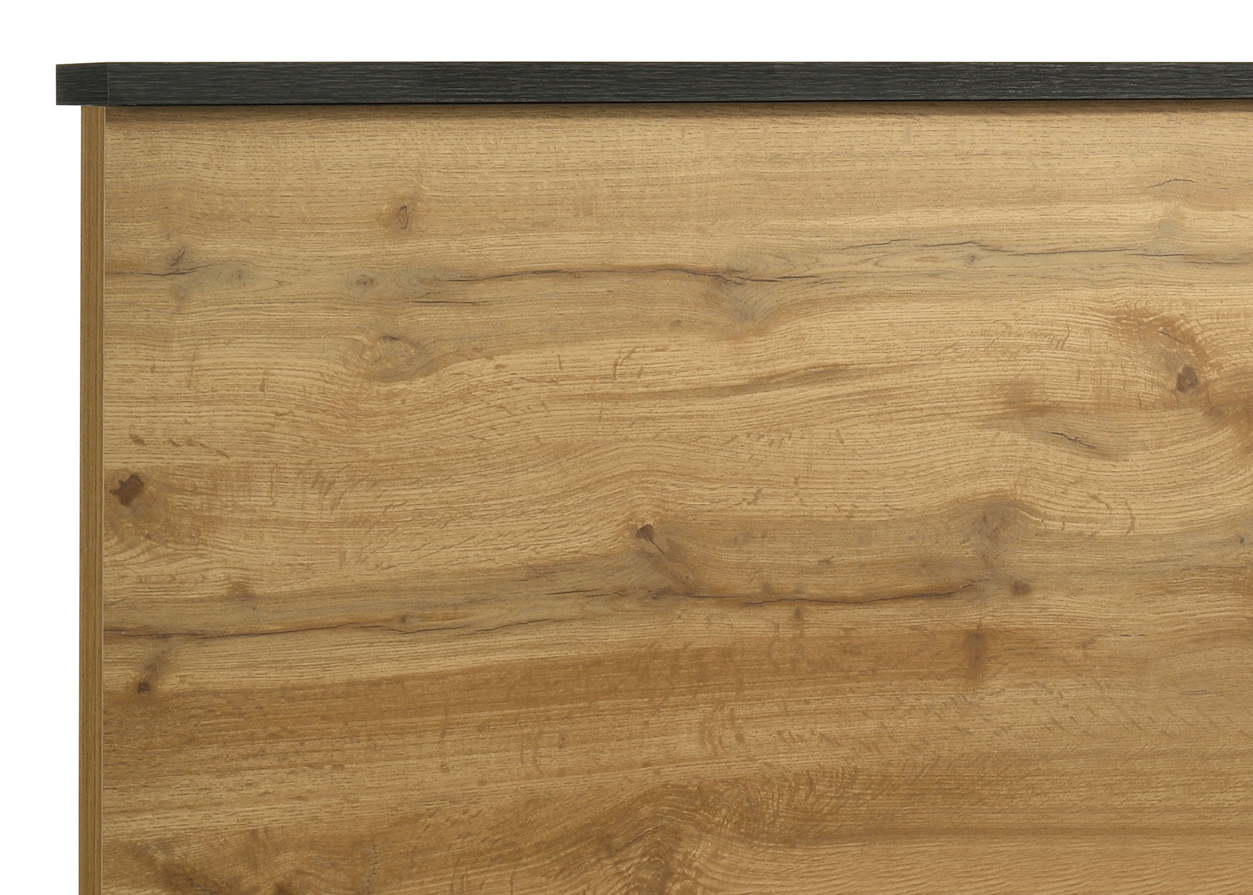 Kauffman Wood Panel Bed Dark Cocoa