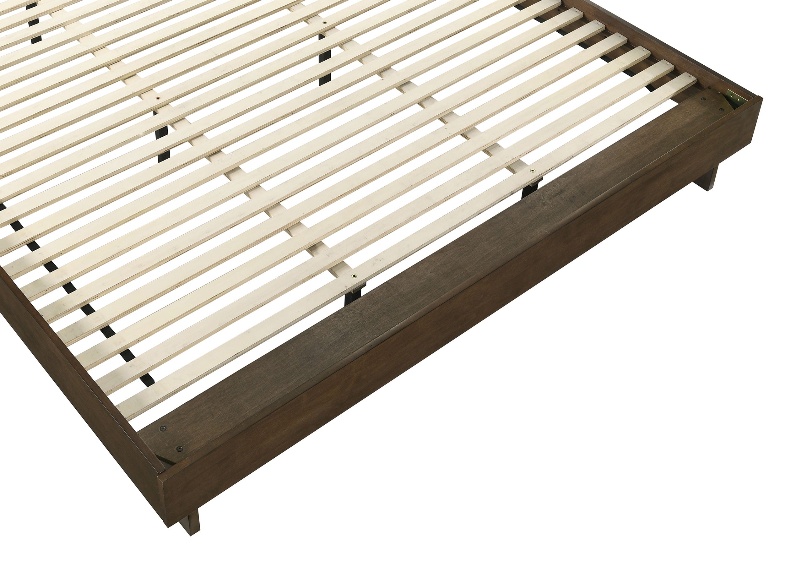 Glenwood 48-inch  Platform Panel Bed Warm Brown