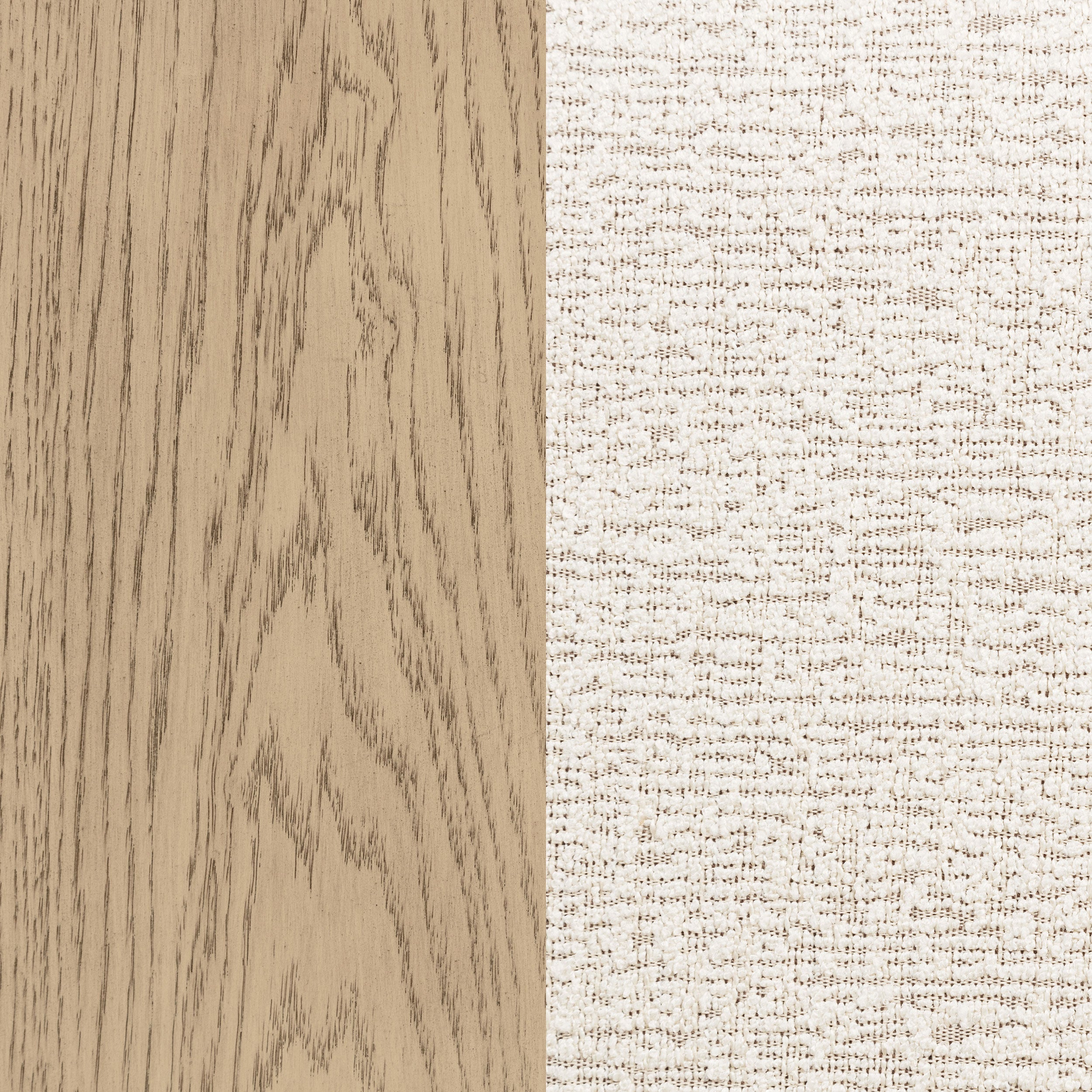 Kailani 49-inch Wingback Bed Beige Oak