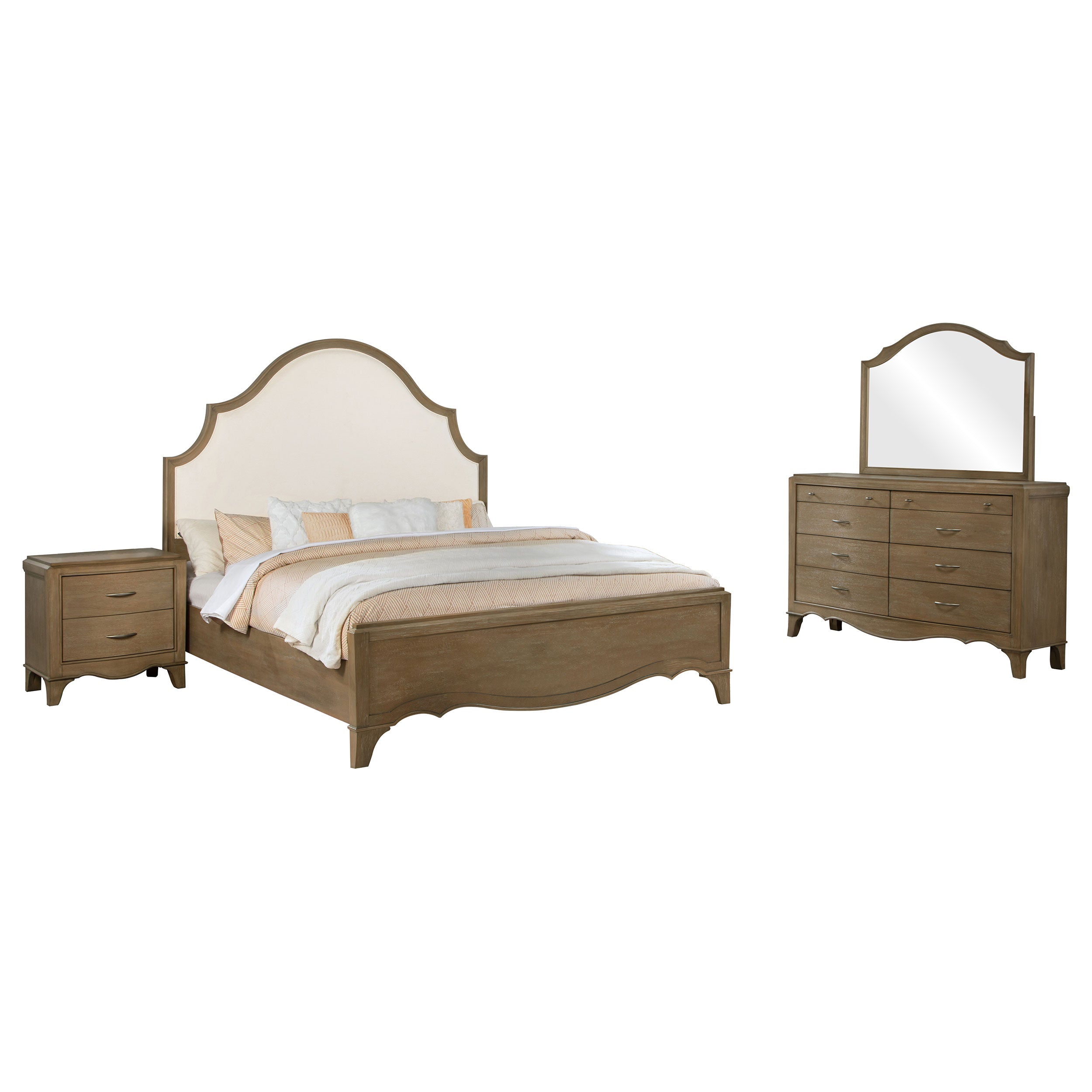 Revello Bedroom Set Washed Mango