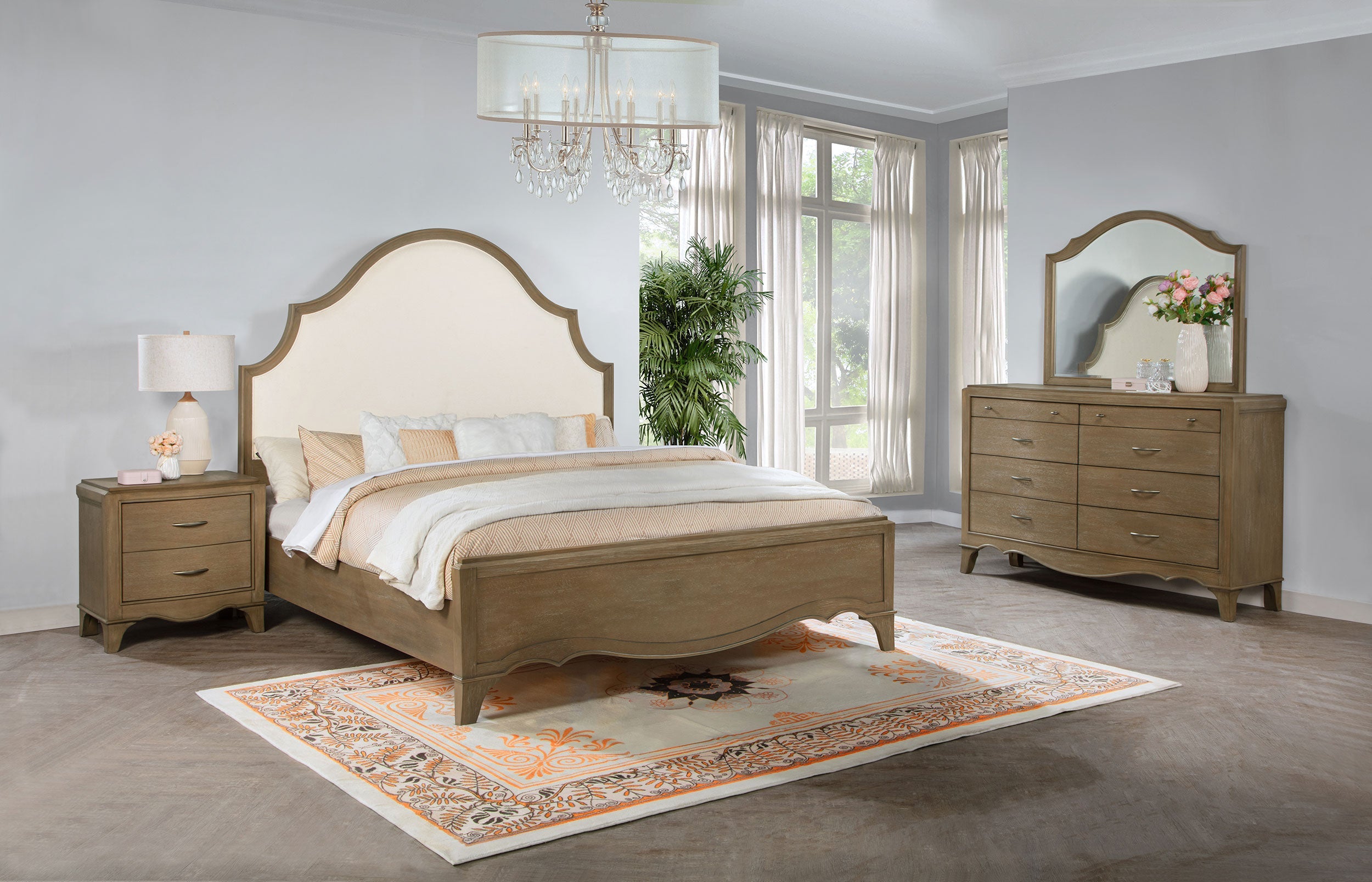 Revello Bedroom Set Washed Mango