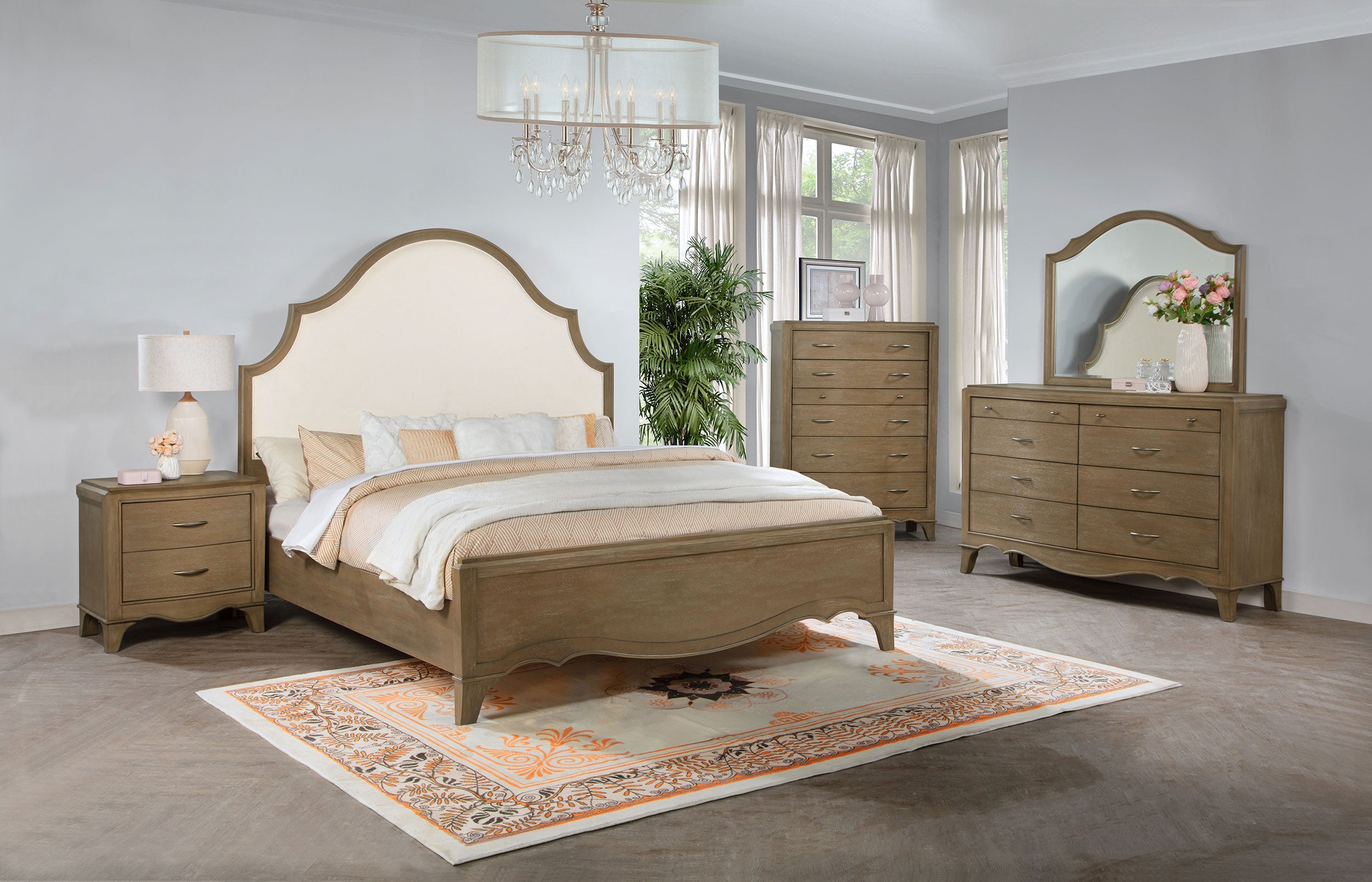 Revello Bedroom Set Washed Mango