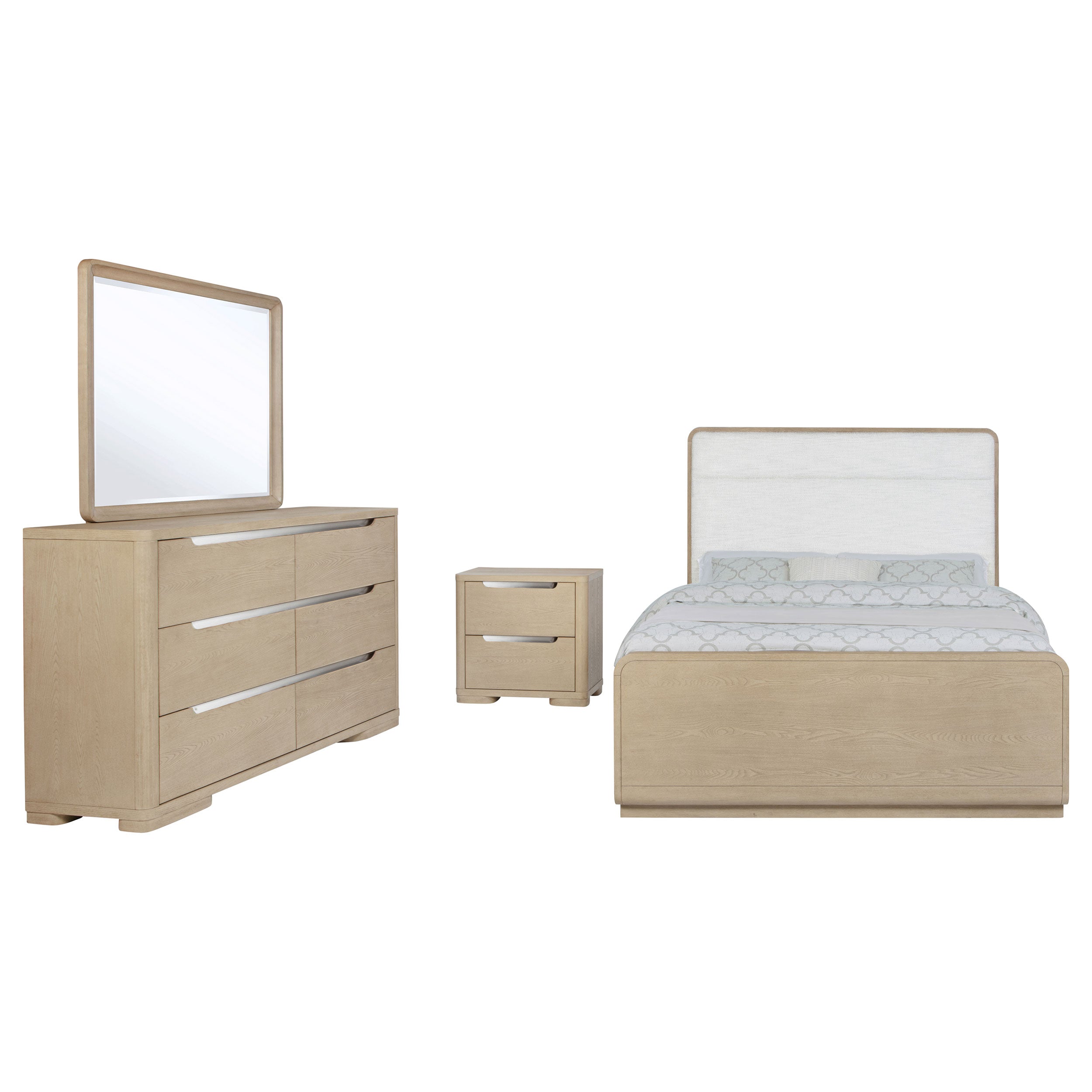 Ladera Bedroom Set Light Elm