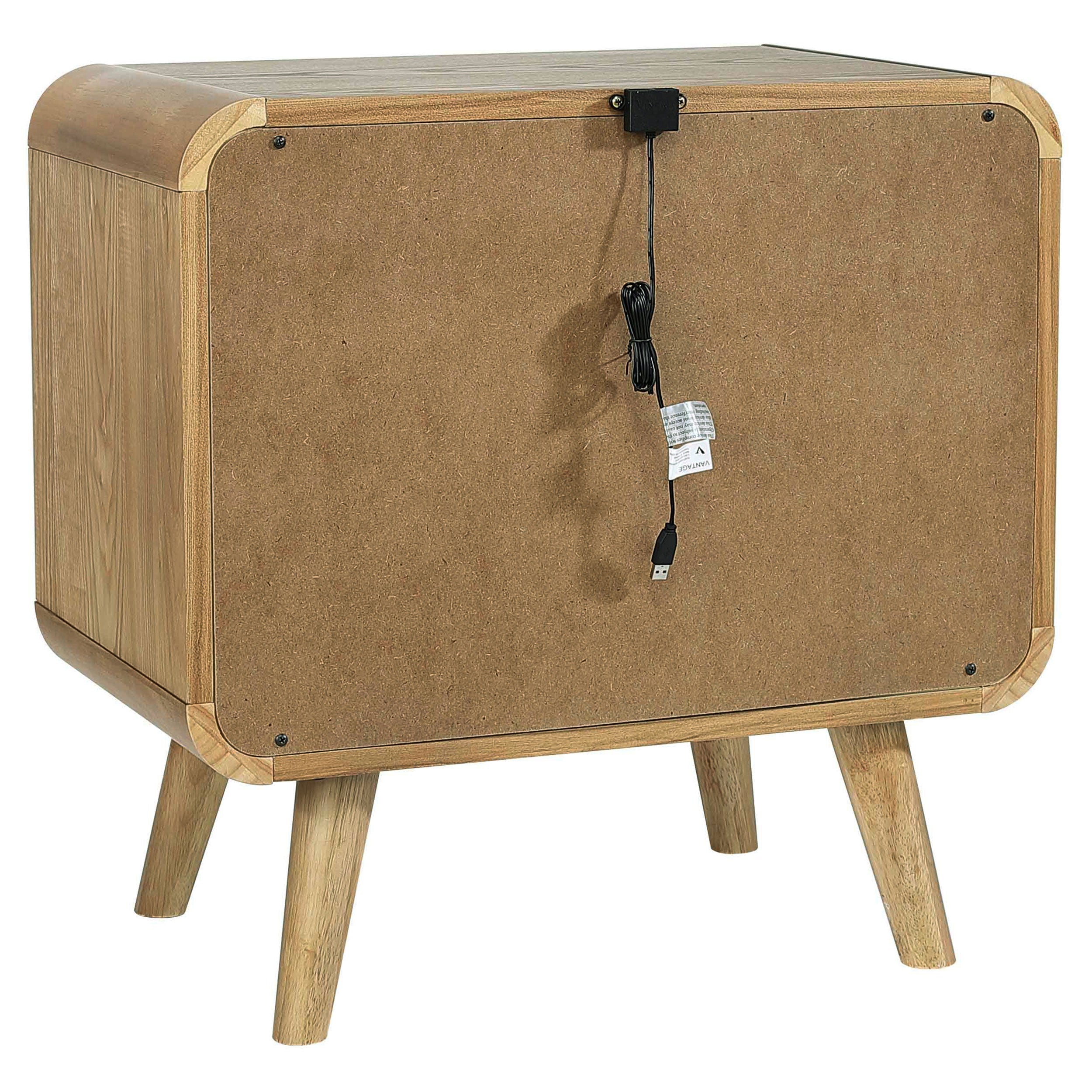 Robyn Bedroom Set Dark Walnut