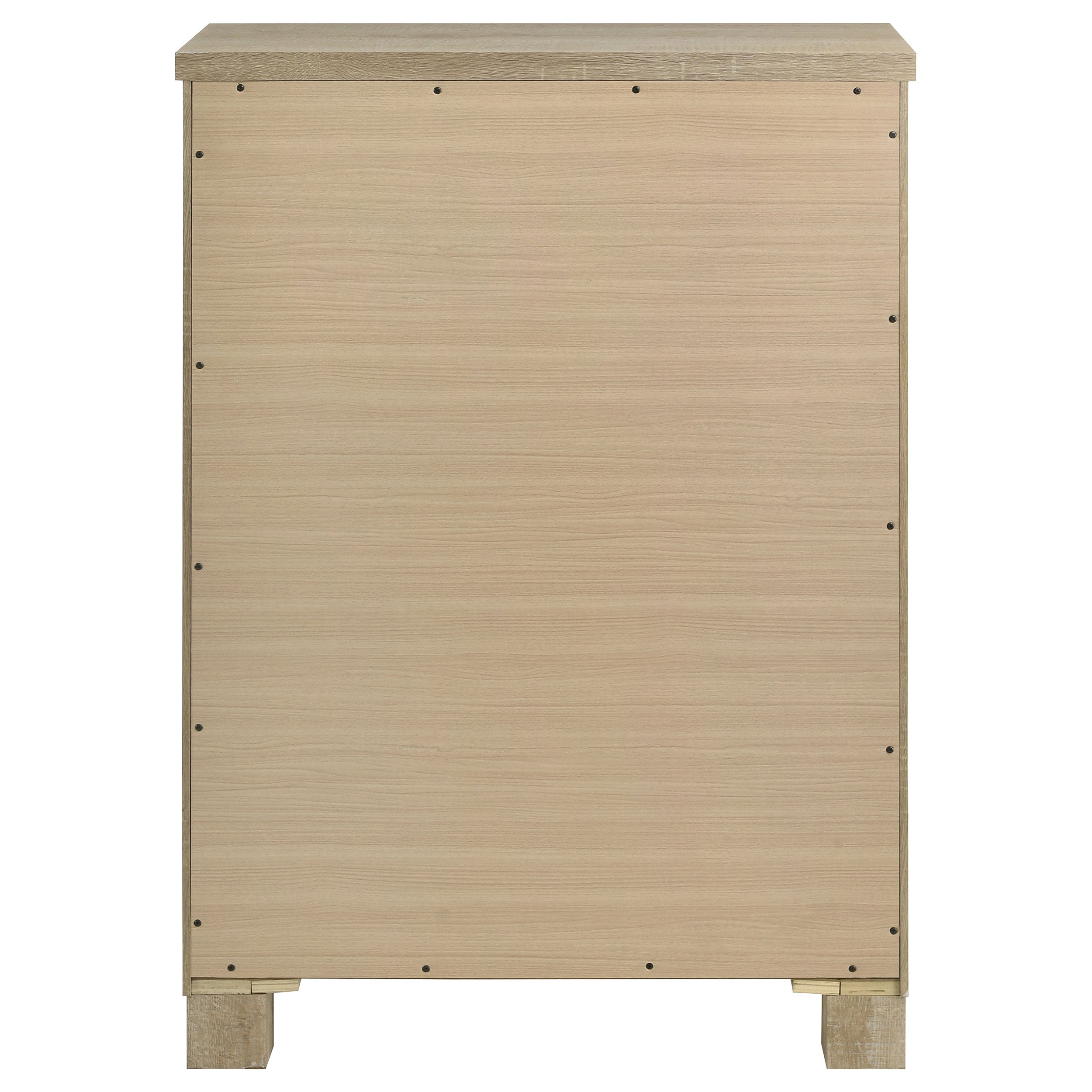 Oakglen 5-drawer Bedroom Chest of Drawers Weathered Oak