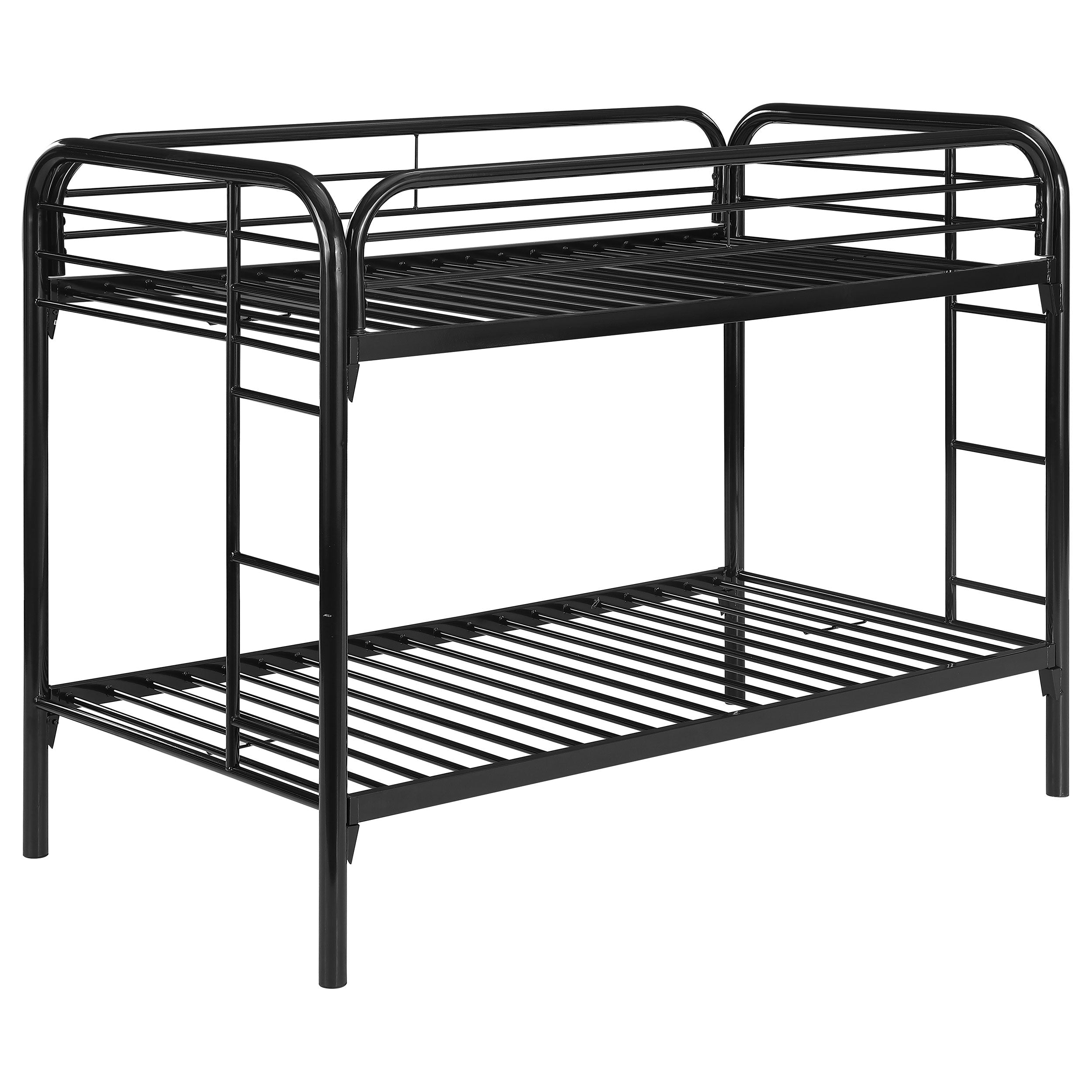 Morgan Metal  Over  Bunk Bed Black