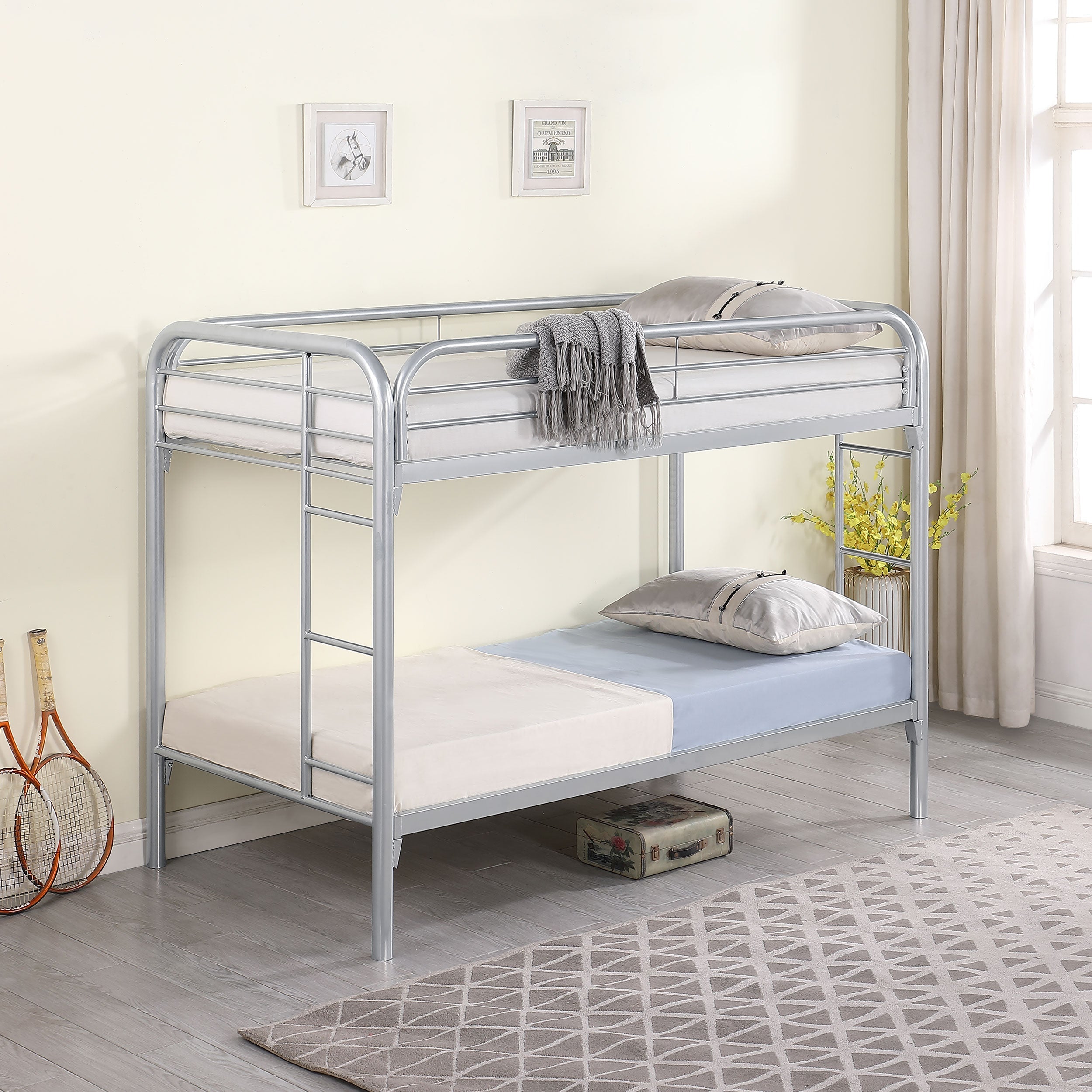 Morgan Metal  Over  Bunk Bed Black