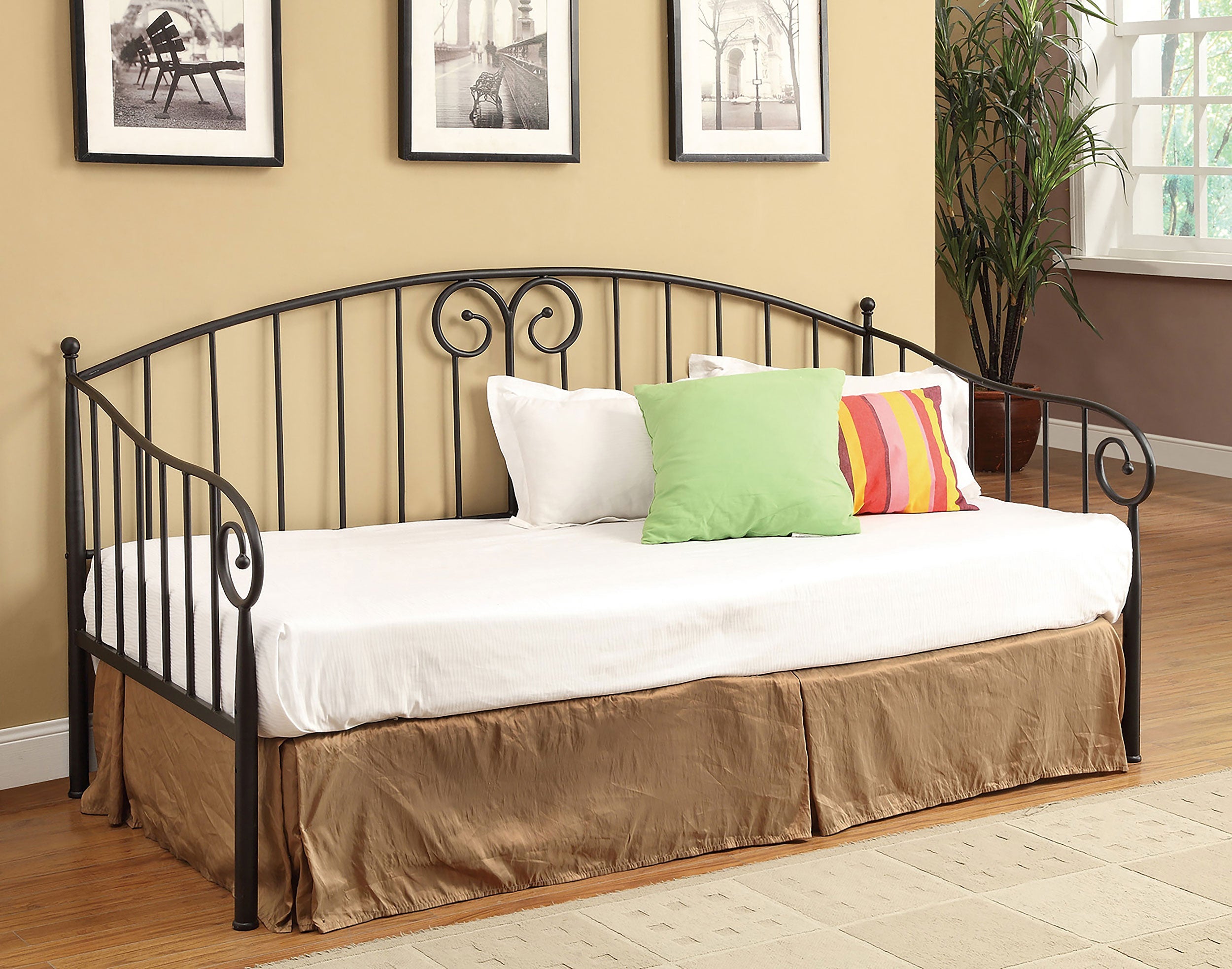 Grover Metal  Daybed Black