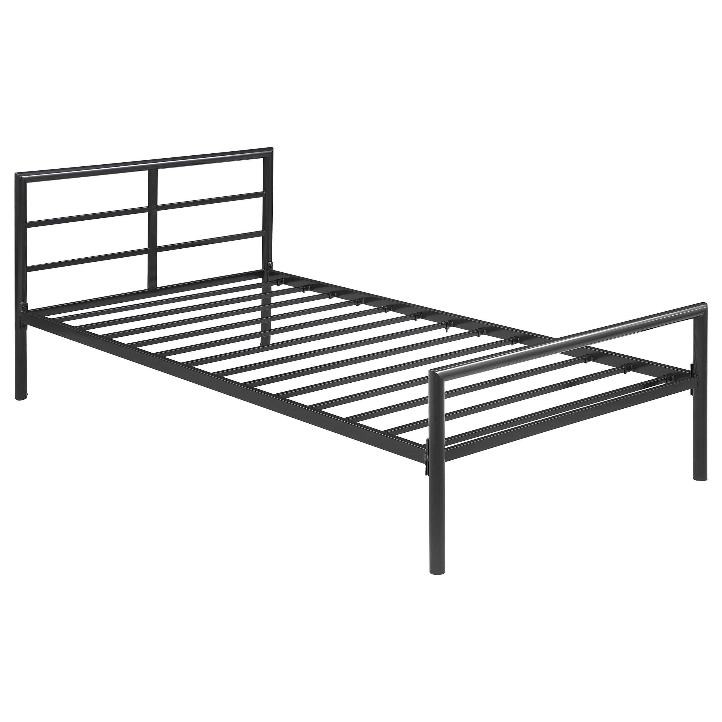 Fisher Metal Open Frame Bed Gunmetal