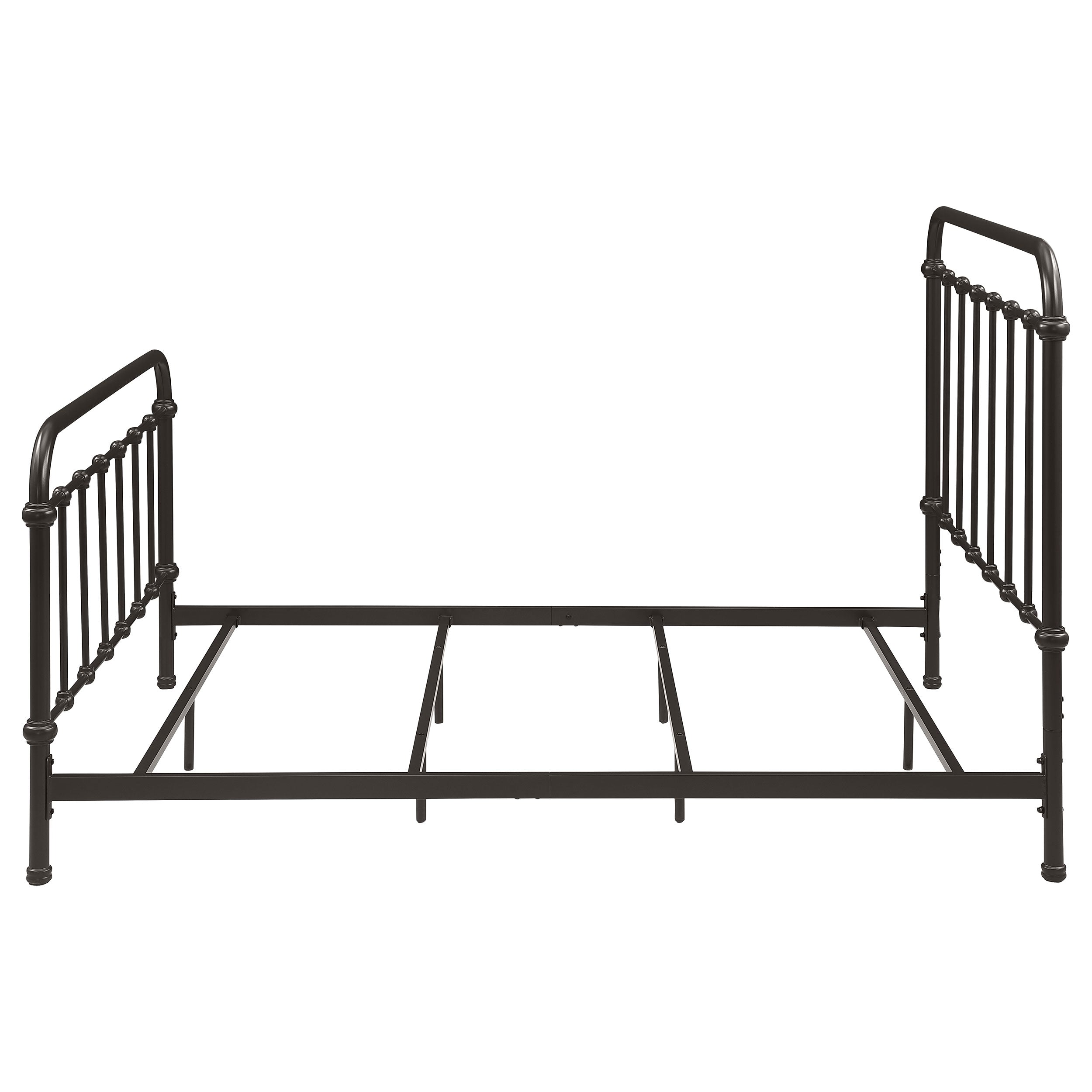 Livingston Metal Open Frame Bed Dark Bronze